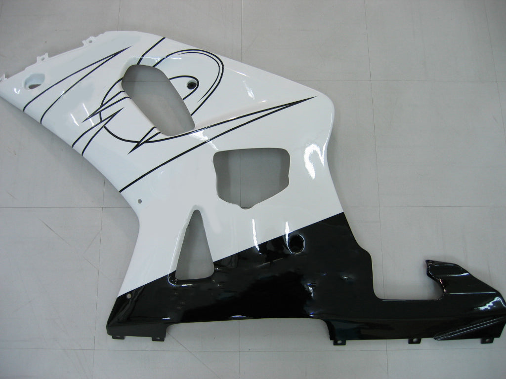 Amotopart Suzuki 01-03 GSXR600 & 00-03 GSXR750 Fairing White Kit