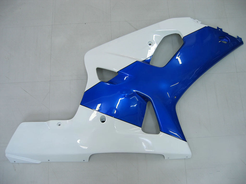 Amotopart Suzuki 01-03 GSXR600 & 00-03 GSXR750 Kit carena blu bianco
