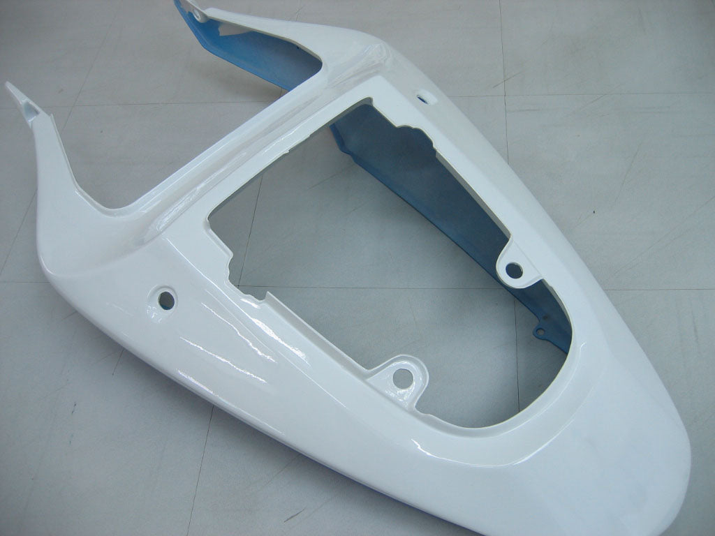 Amotopart Suzuki 01-03 GSXR600 & 00-03 GSXR750 Kit carénage bleu blanc