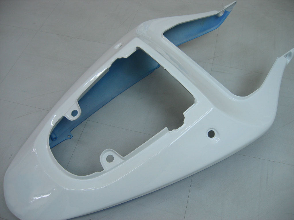 Amotopart Suzuki 01-03 GSXR600 & 00-03 GSXR750 Kit carénage bleu blanc