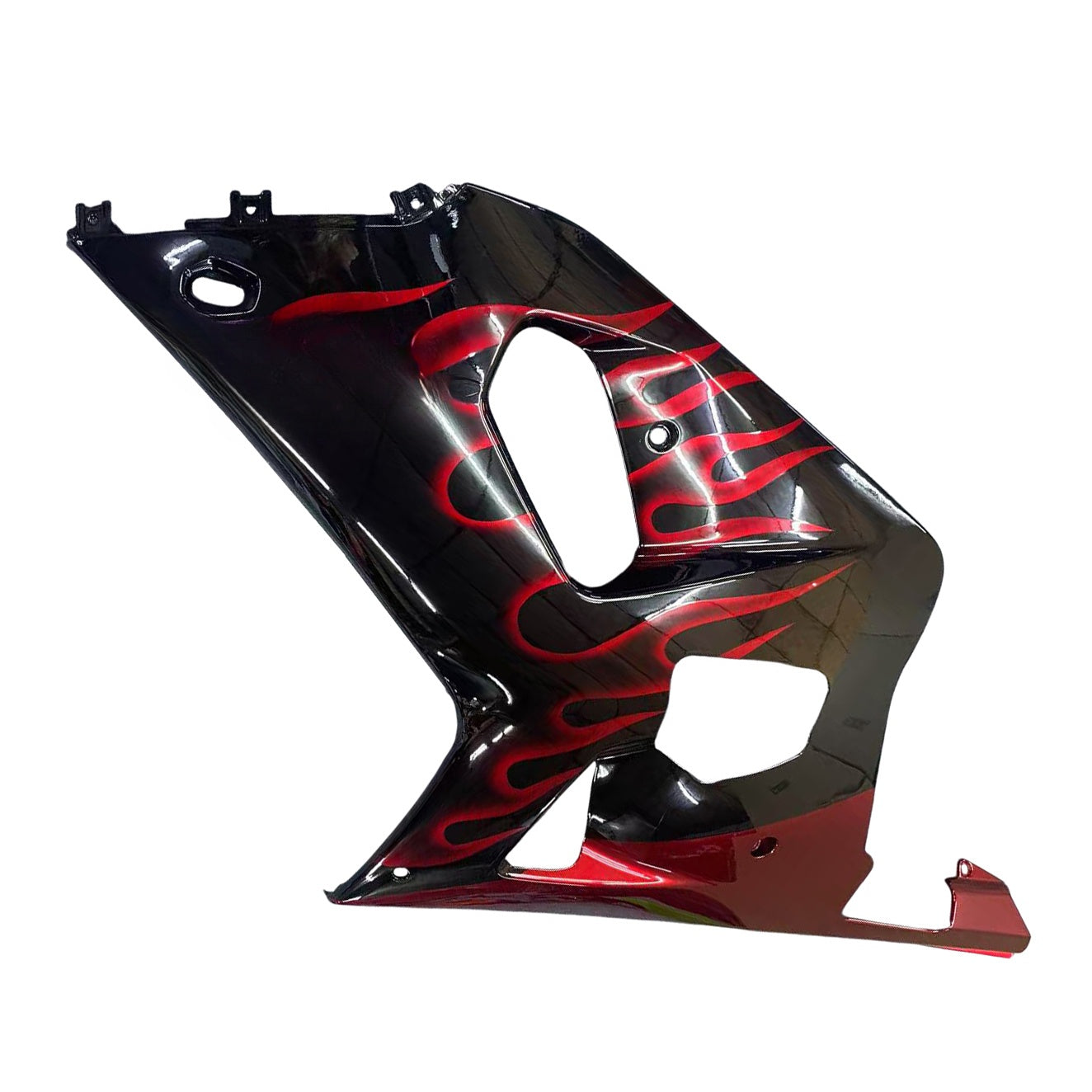 Amotopart Suzuki 01-03 GSXR600 & 00-03 GSXR750 Verkleidungssatz schwarz-rot