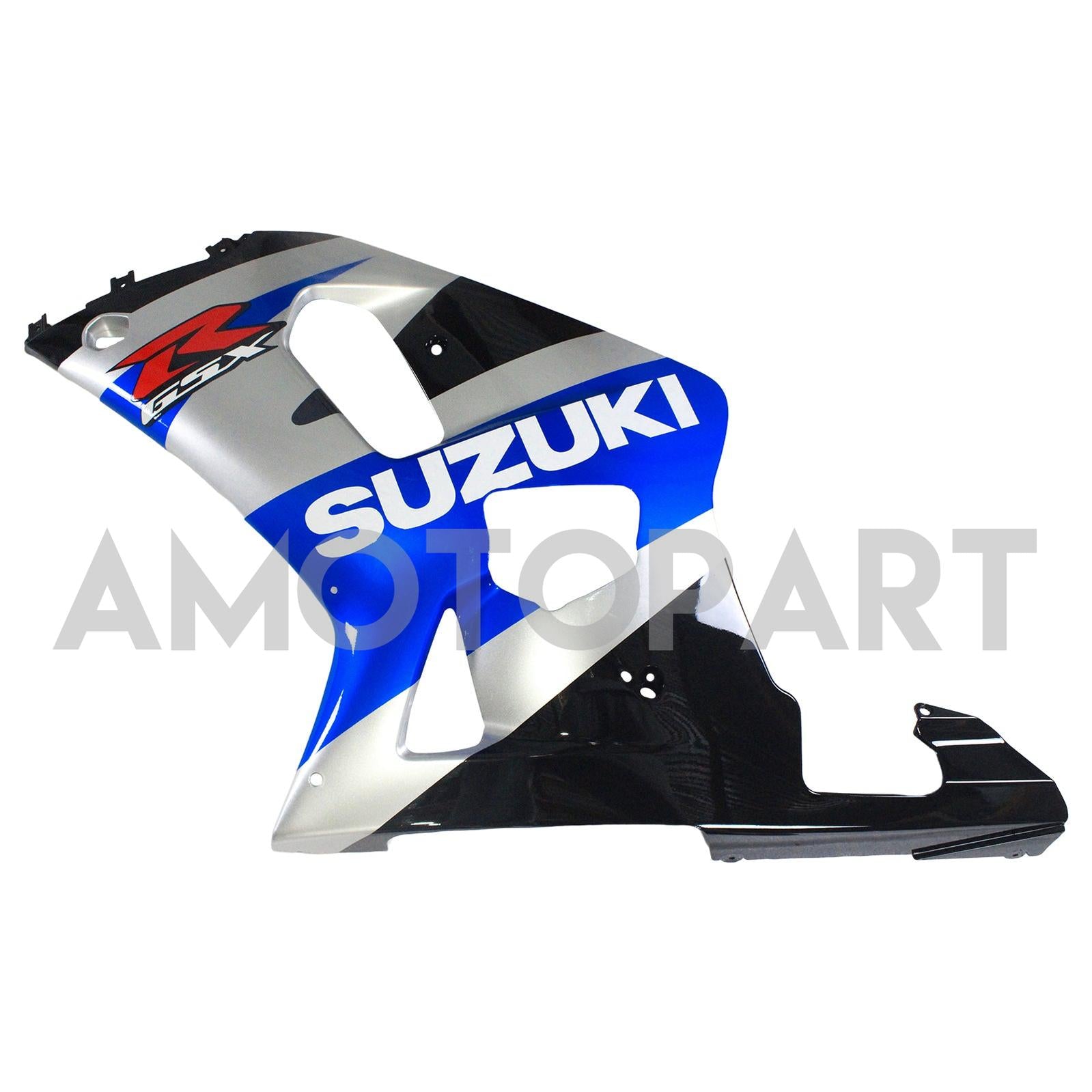 Amotopart Suzuki 01-03 GSXR600 & 00-03 GSXR750 Verkleidungssatz blau sliver