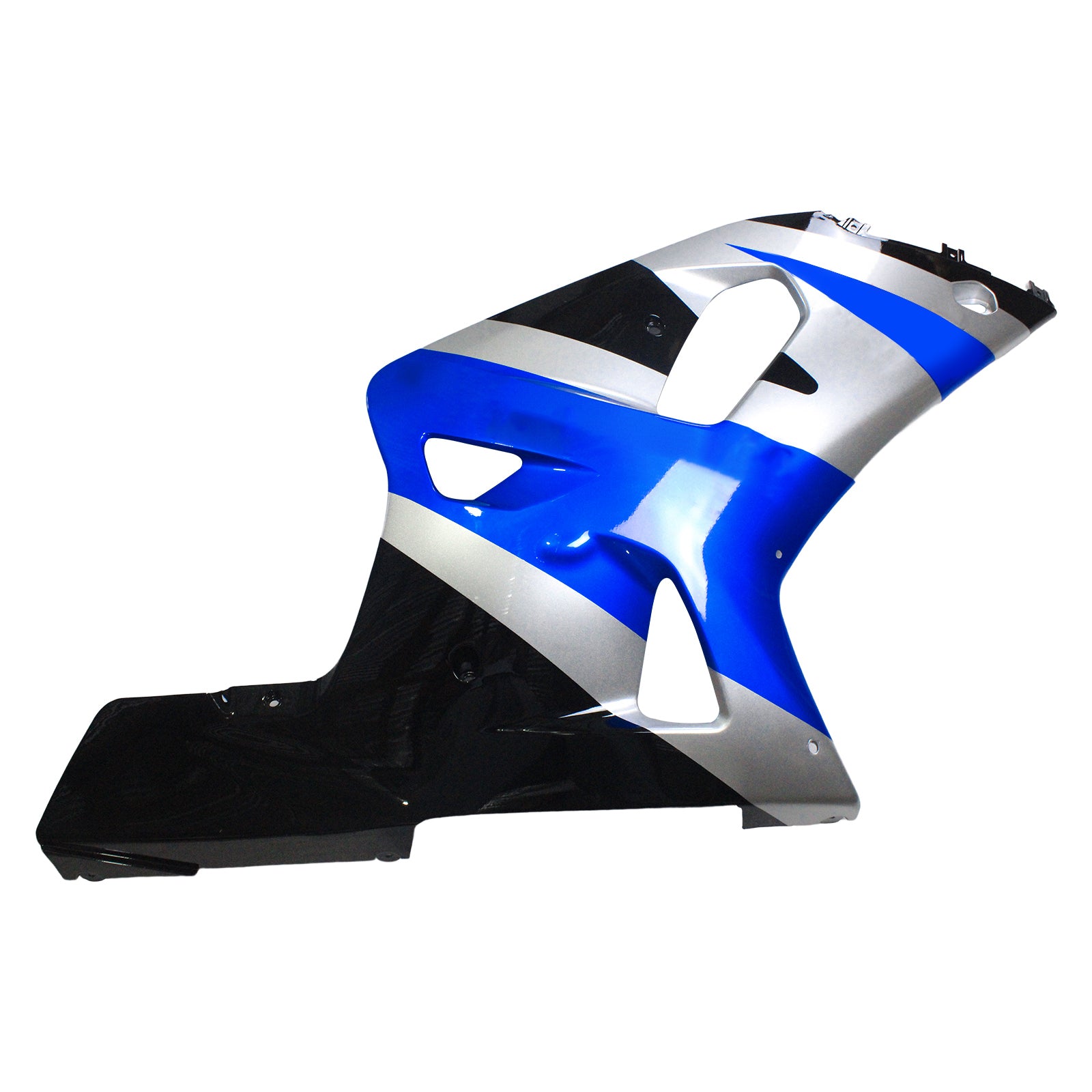 Amotopart Suzuki 01-03 GSXR600 & 00-03 GSXR750 Fairing Blue Sliver Kit