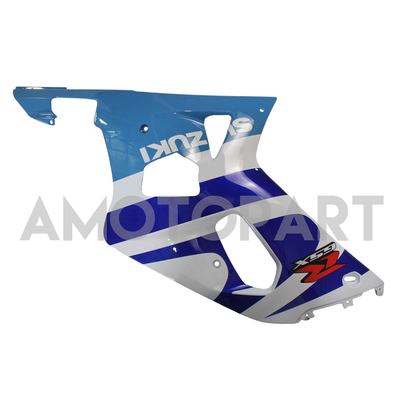 Amotopart Suzuki 01-03 GSXR600 & 00-03 GSXR750 Fairing gradient blue white Kit
