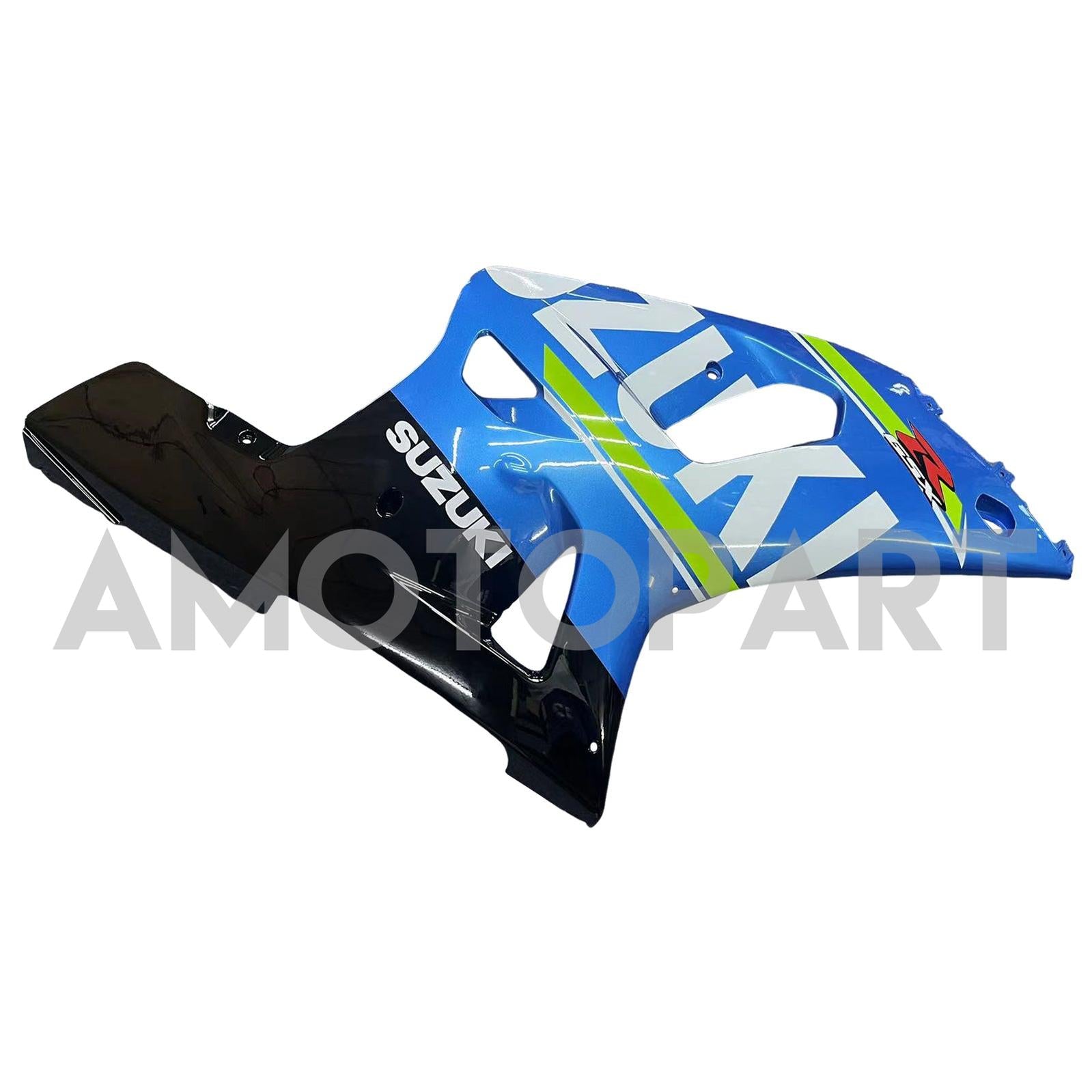 Amotopart Suzuki 01-03 GSXR600 & 00-03 GSXR750 Verkleidung glänzend blau gelb Kit