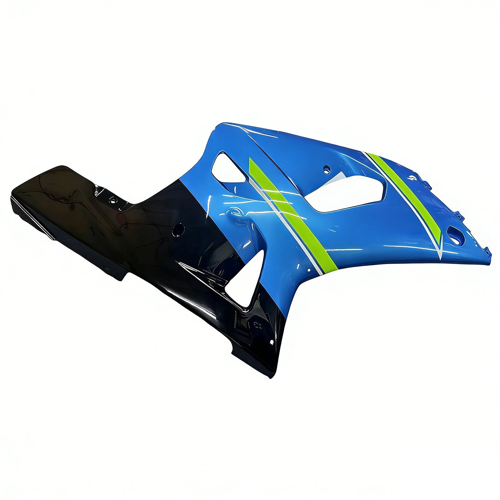 Amotopart Suzuki 01-03 GSXR600 & 00-03 GSXR750 Fairing glossy blue yellow Kit