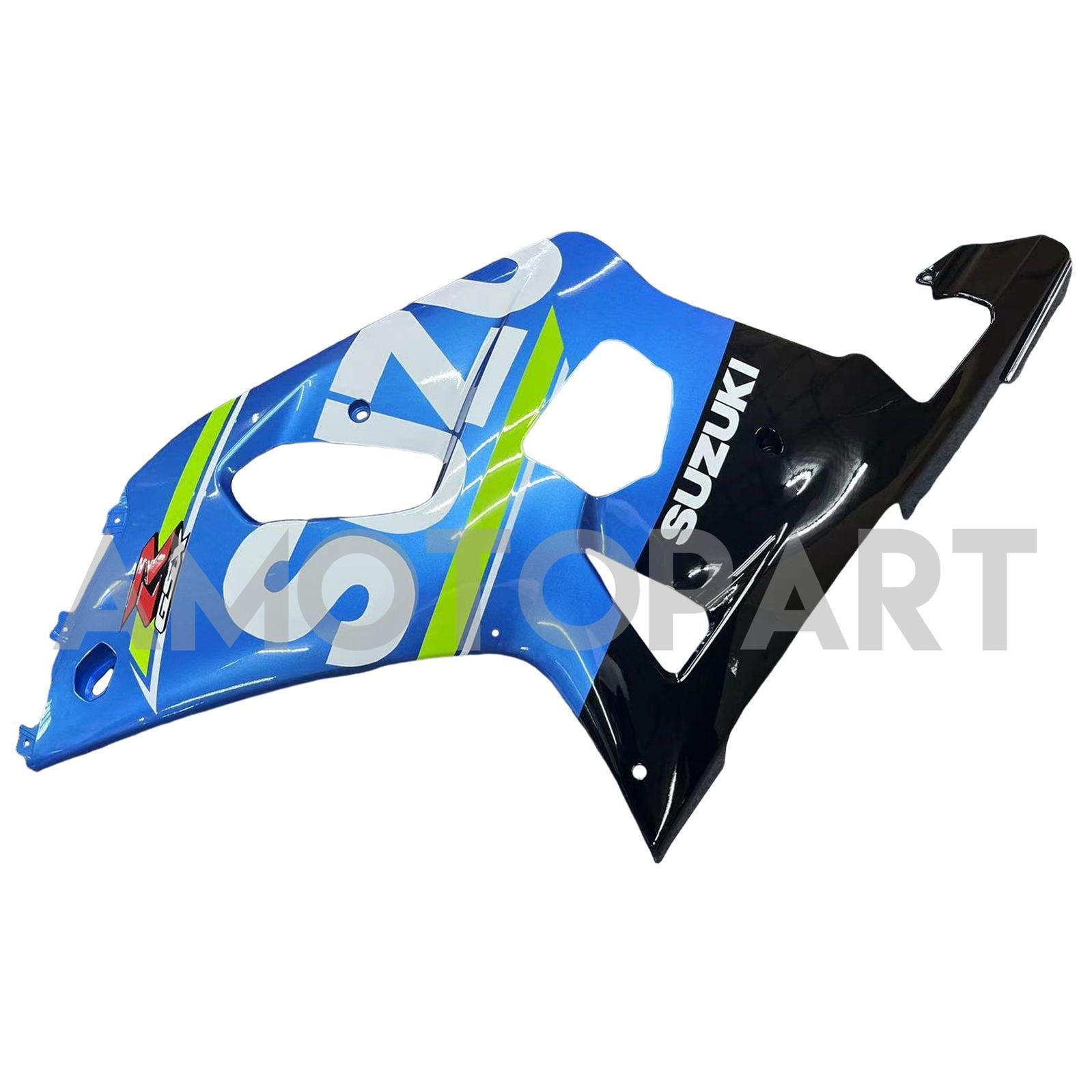 Amotopart Suzuki 01-03 GSXR600 & 00-03 GSXR750 Verkleidung glänzend blau gelb Kit