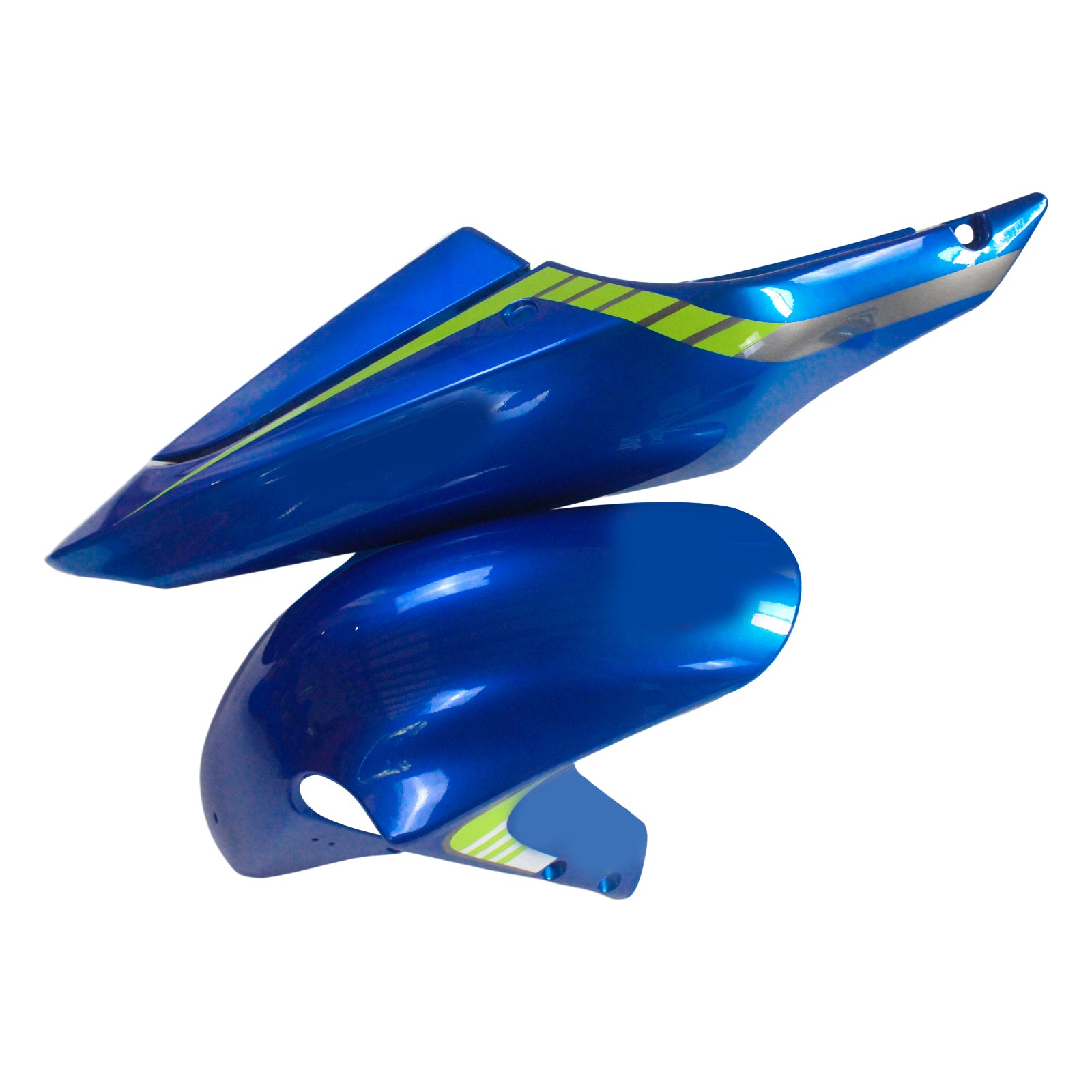 Amotopart Suzuki 01-03 GSXR600 & 00-03 GSXR750 Rádium Motul Blue Yellow Kit