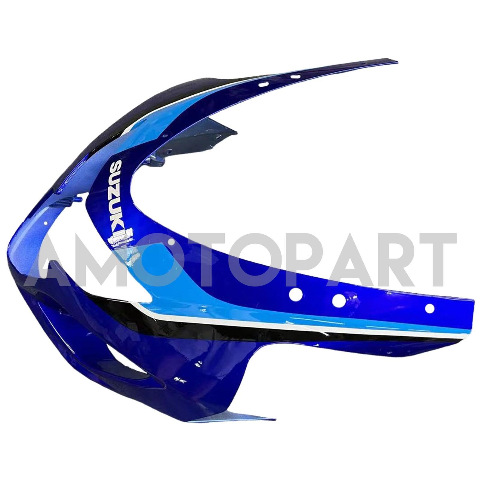 Amotopart 2004-2005 Suzuki GSXR600750 Fairing White&Blue Kit