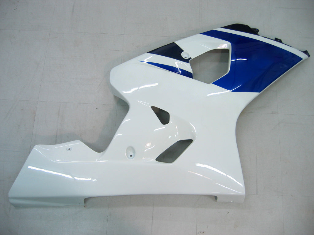 Amotopart 2004-2005 スズキ GSXR 600 750 フェアリング ブルー&ホワイト キット