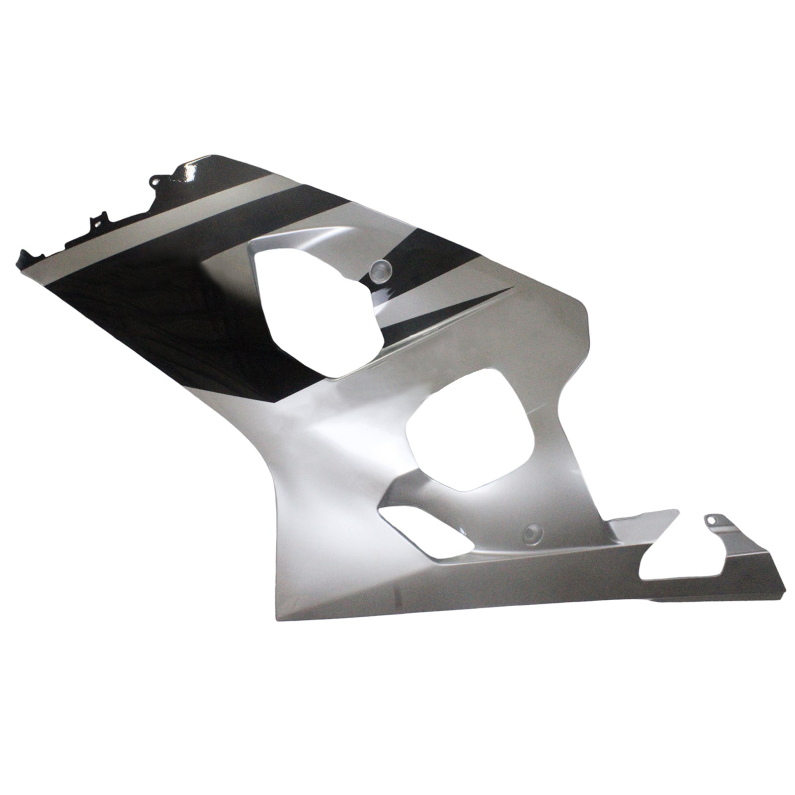 Carénage Amotopart noir pour Suzuki GSXR600750 2004-2005&Kit Argent