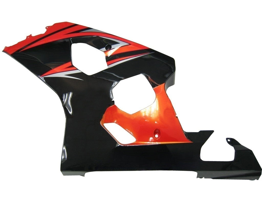 Suzuki GSXR 600 750 2004-2005 Fairing GSXR Racing Black Orange