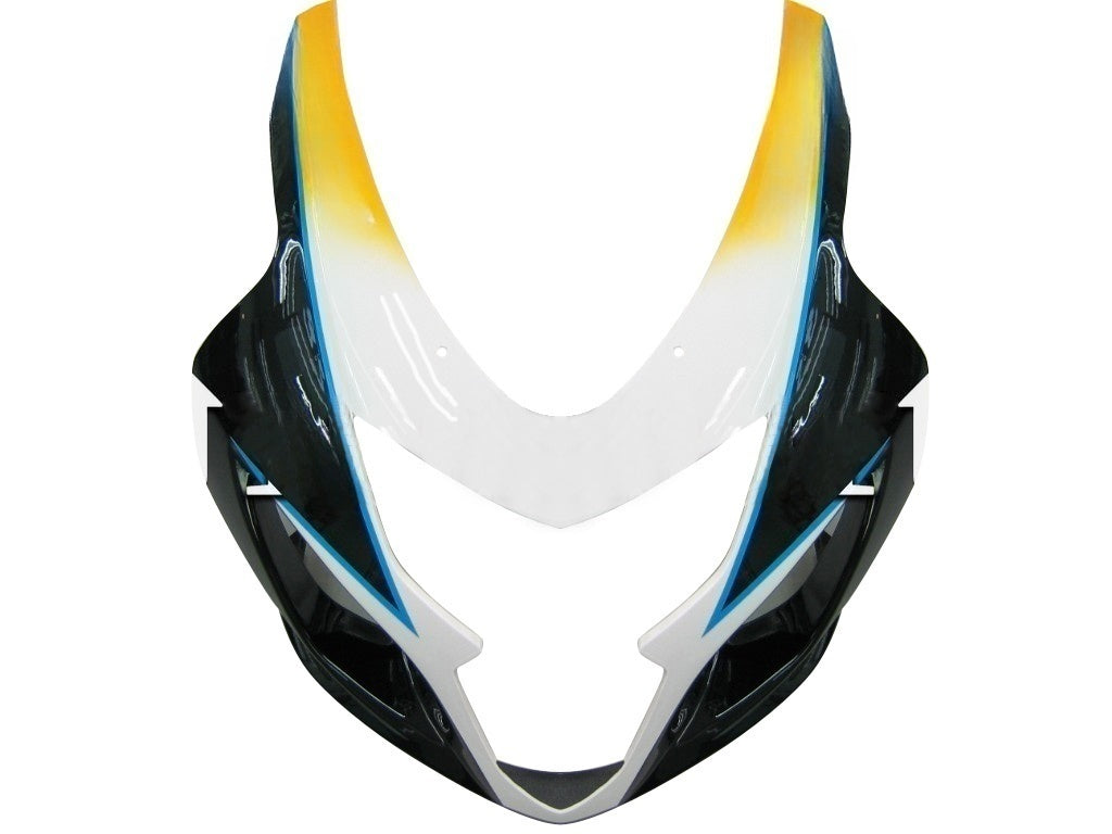 Suzuki 600 750 2004-2005 Fairing White Blue Brux GSXR Racing