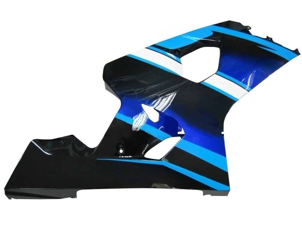 Suzuki 600 750 2004-2005 Fairing White Blue Brux GSXR Racing