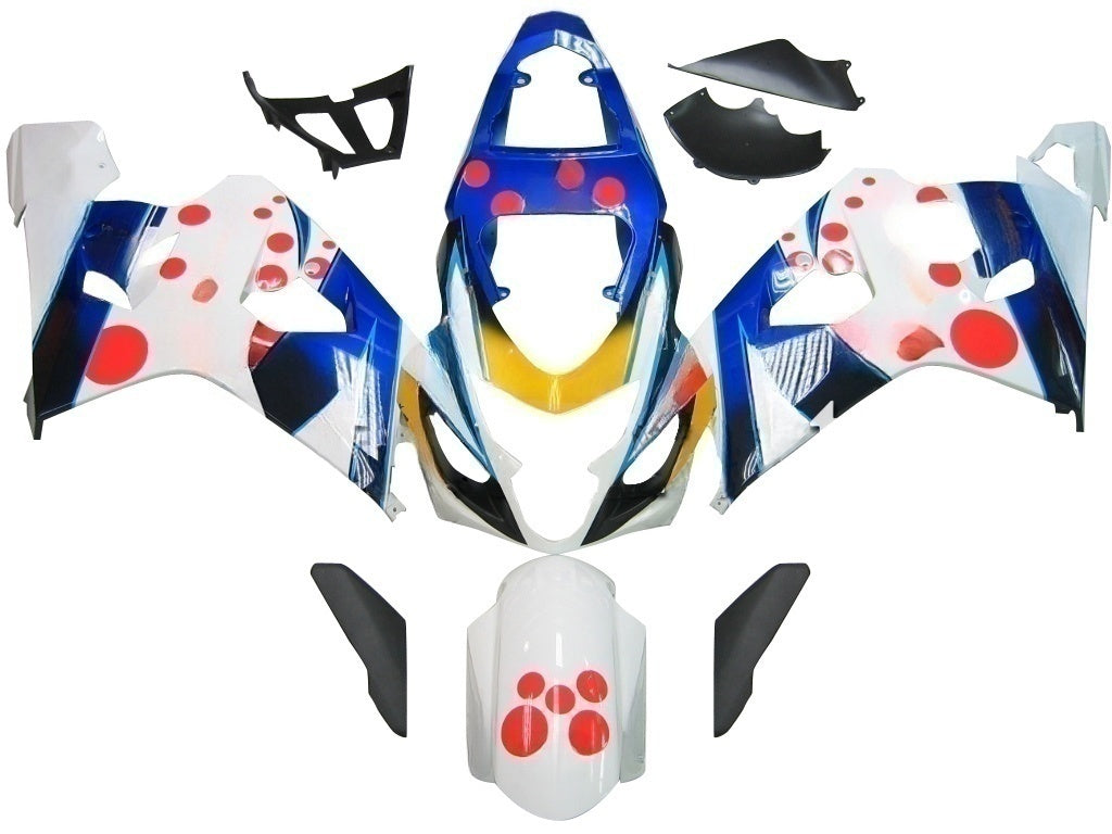Amotopart 2004-2005 Suzuki GSXR600750 Fairing Multi-Color Kit