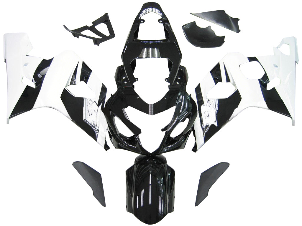 Amotopart 2004-2005 Kit carena Suzuki GSXR600750 blu bianco