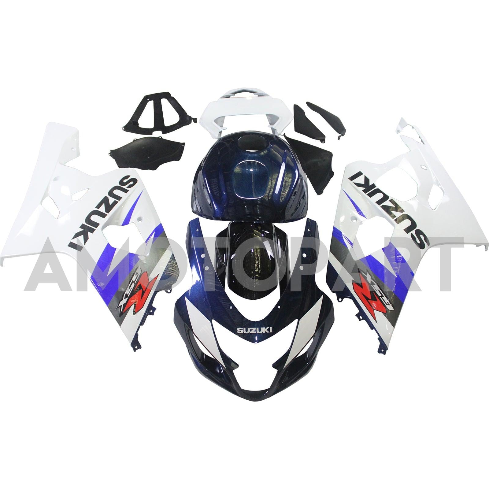 Amotopart 2004-2005 Suzuki GSXR 600/750 Fairing Kit Collection Two