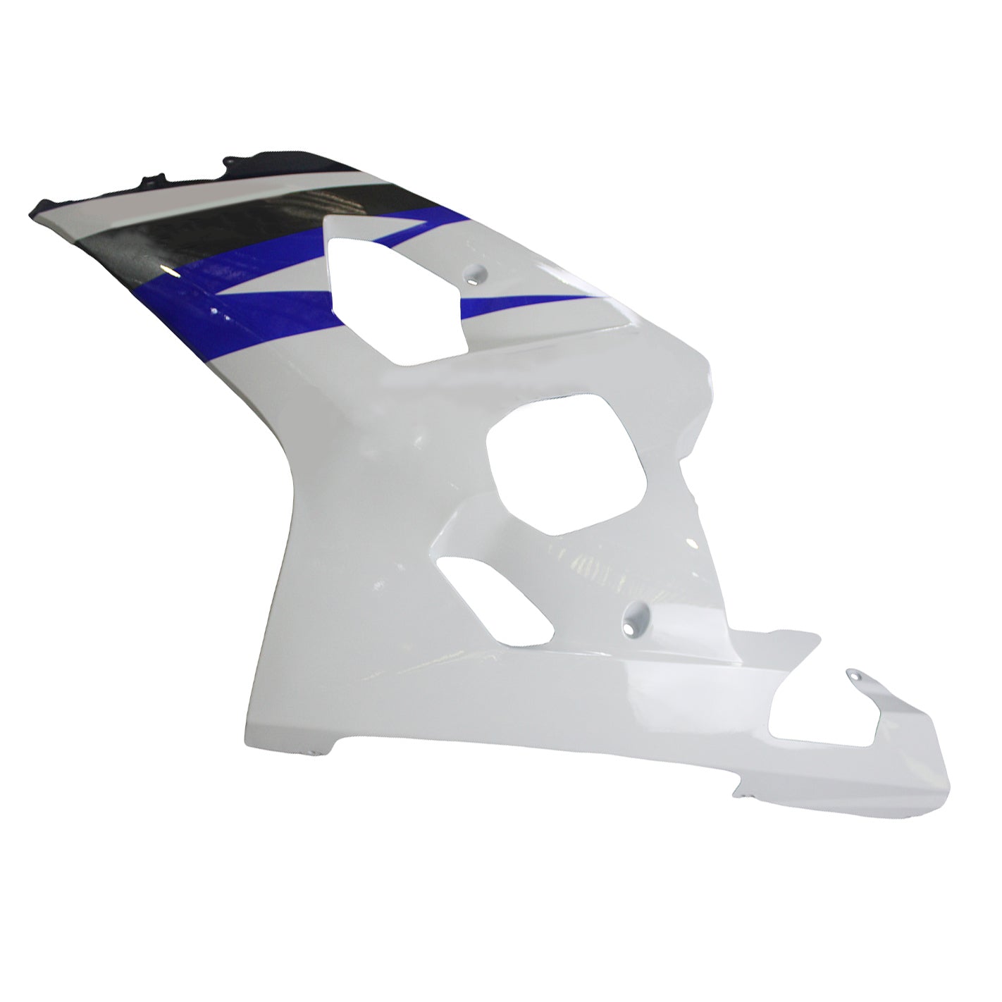 Amotopart 2004-2005 Suzuki GSXR 600/750 K4 White & Blue Fairing Kit