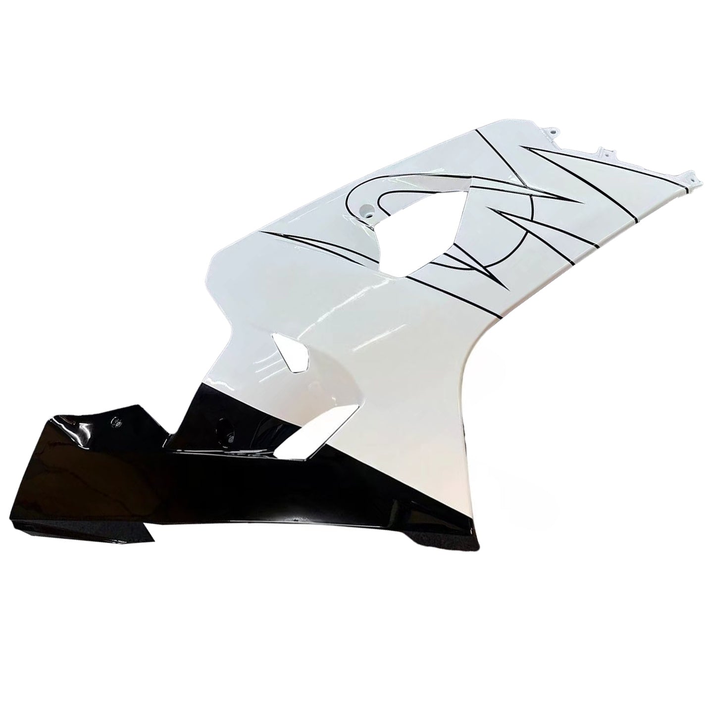 Amotopart 2004-2005 Suzuki GSXR 600/750 K4 Grey&White Fairing Kit