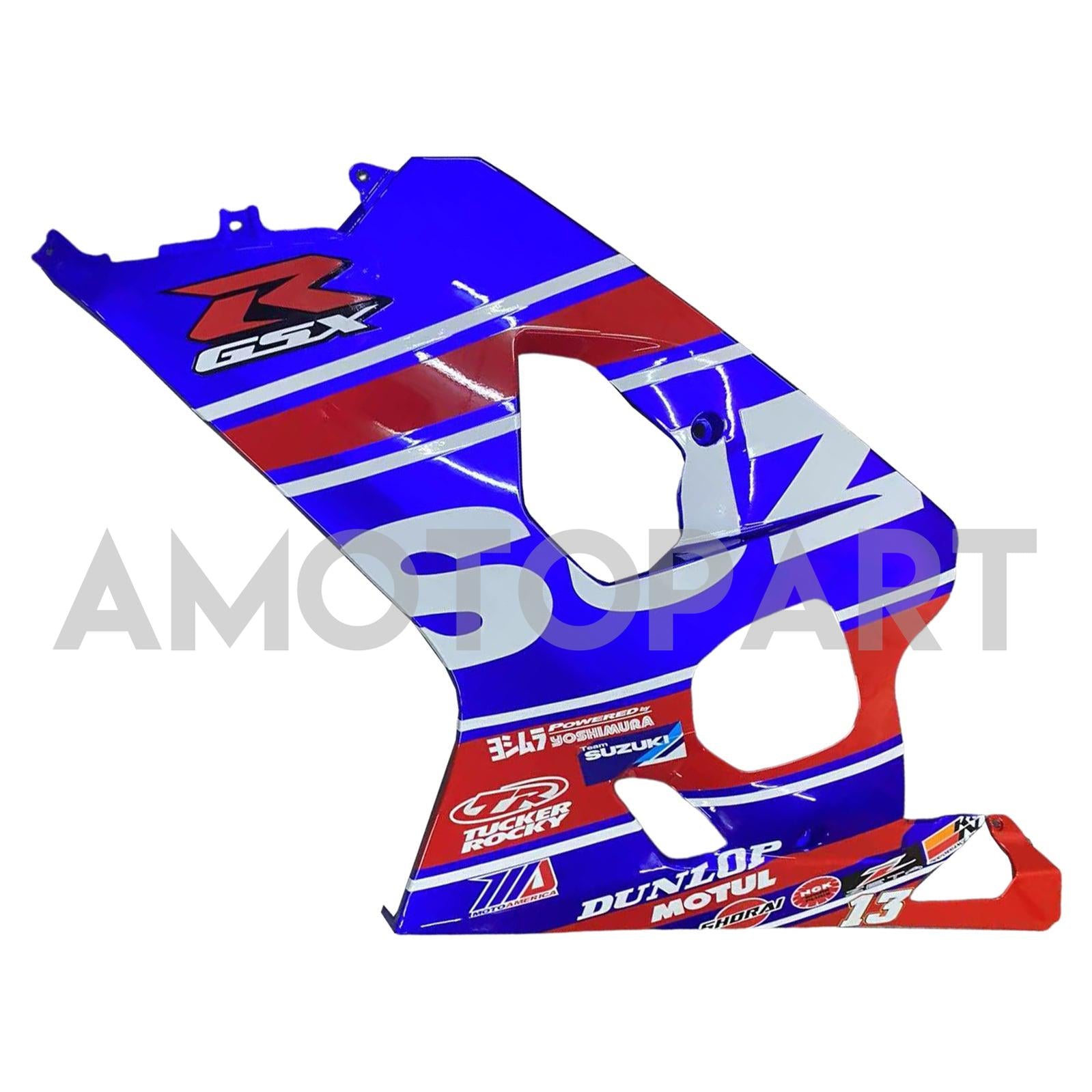 Amotopart 2004-2005 Suzuki GSXR 600/750 K4 Blue&Red Fairing Kit