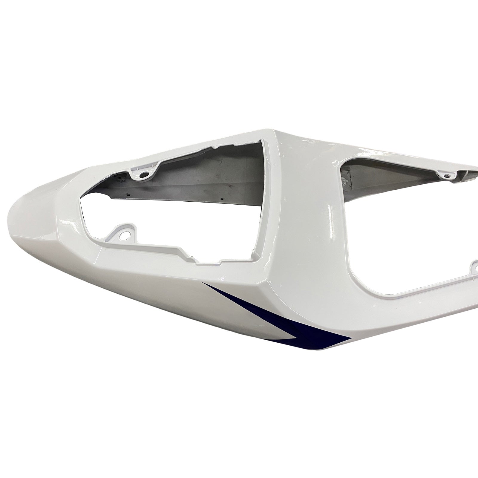 Amotopart Suzuki 2004-2005 GSXR 600/750 Bleu avec carénage blanc Kit