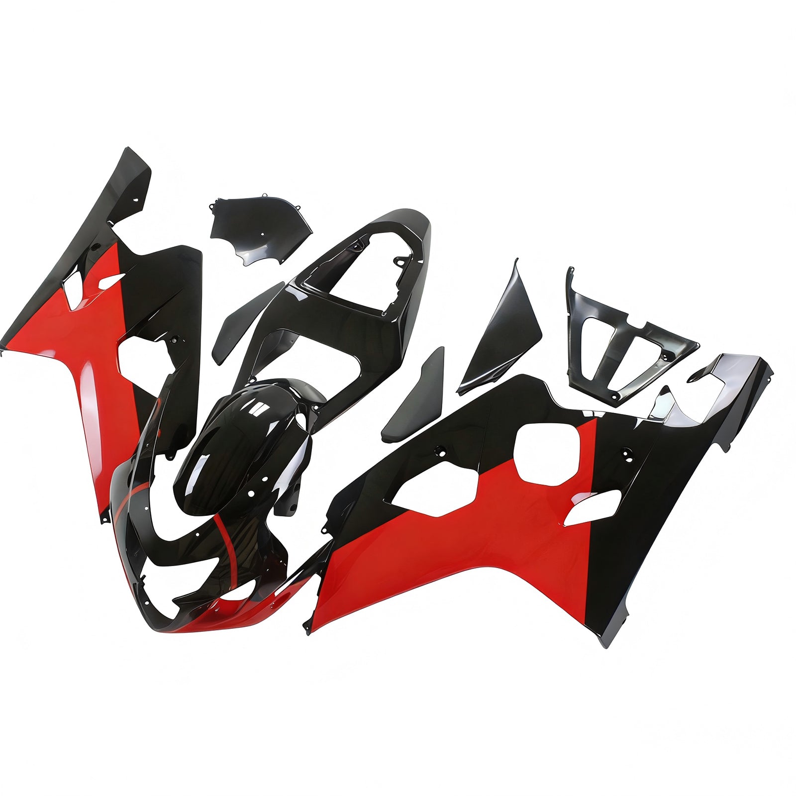 Amotopart Suzuki 2004-2005 GSXR 600/750 Black Fairing Kit