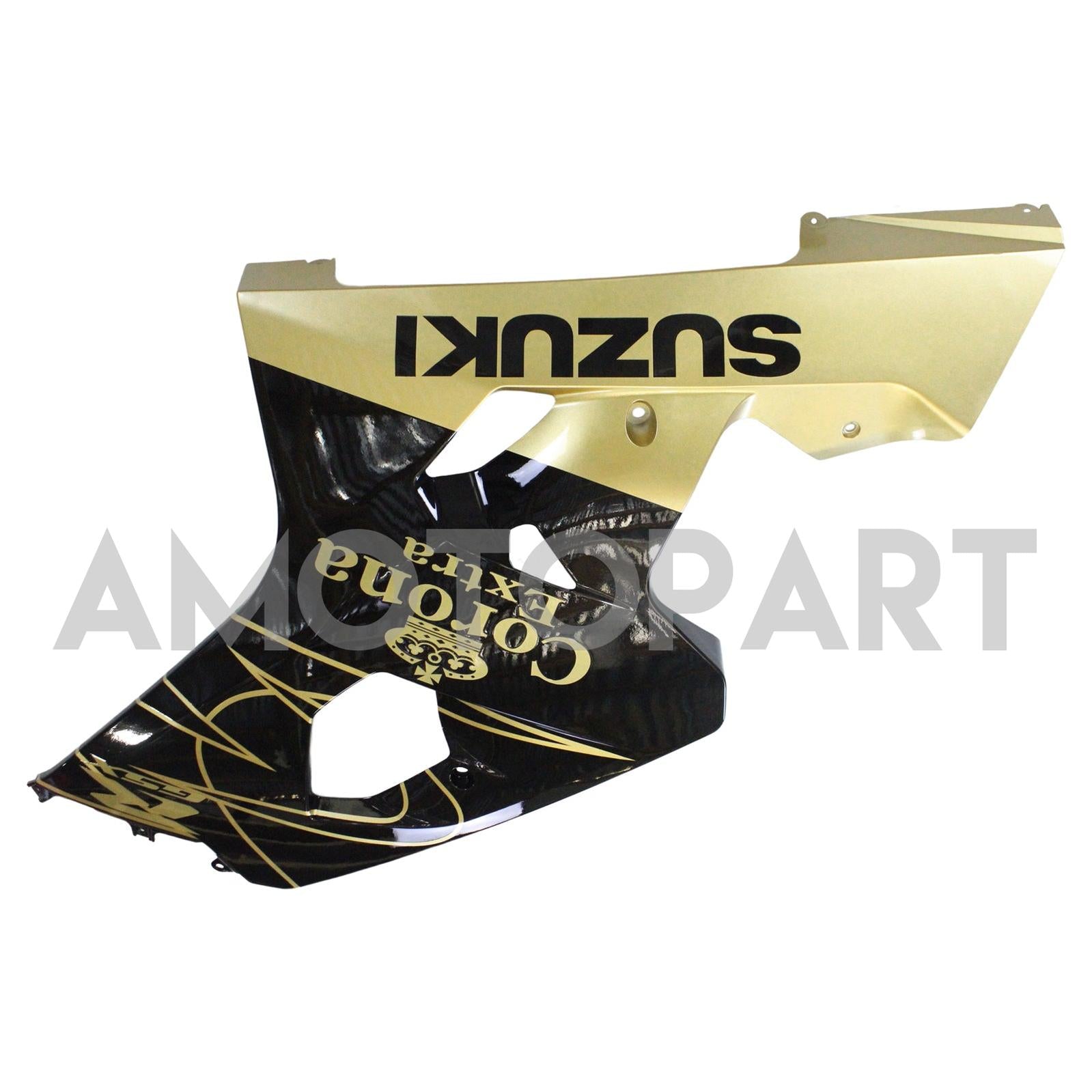 Amotopart Suzuki 2004-2005 GSXR 600/750 Gold Black Fairing Kit