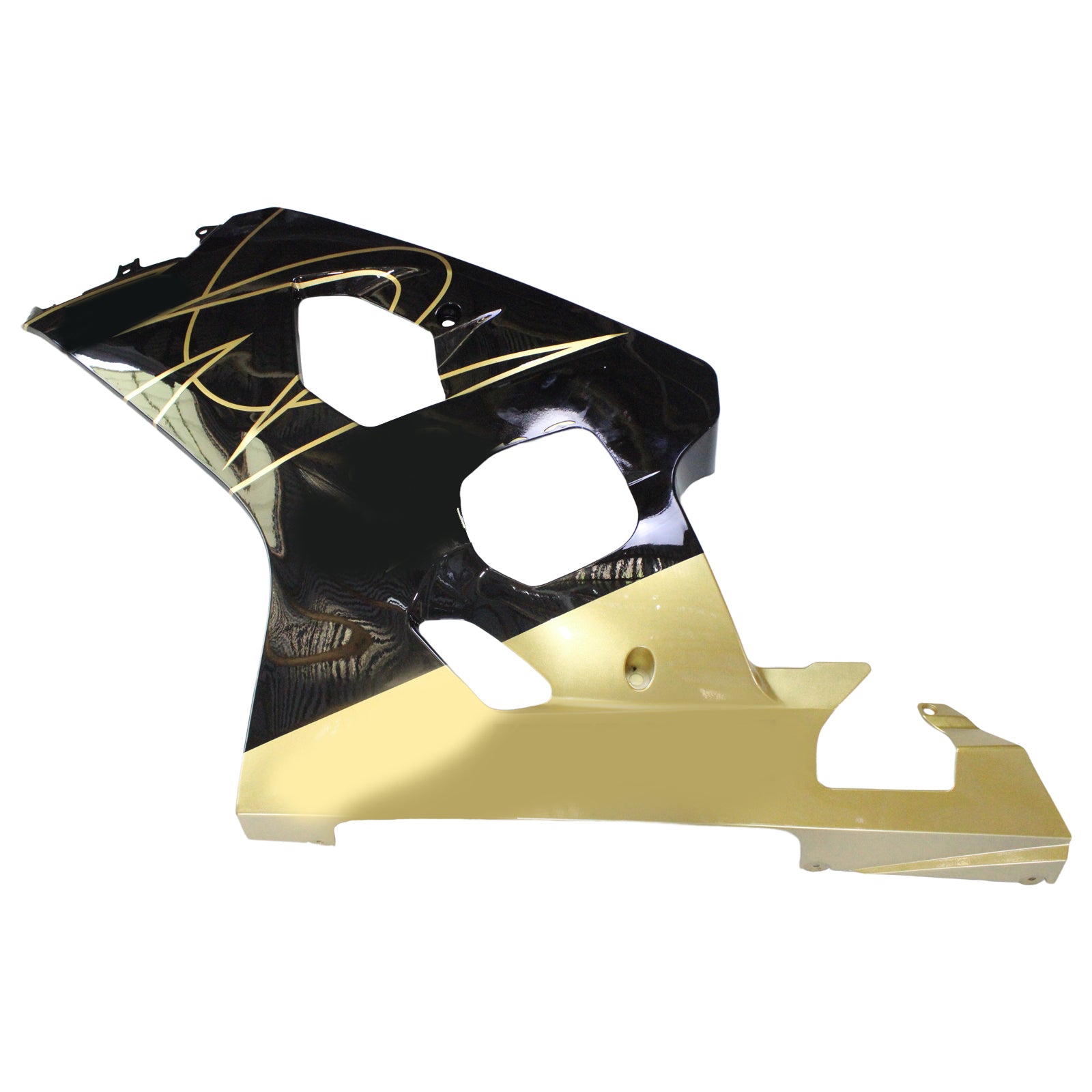 Amotopart Suzuki 2004-2005 GSXR 600/750 Gold Black Fairing Kit
