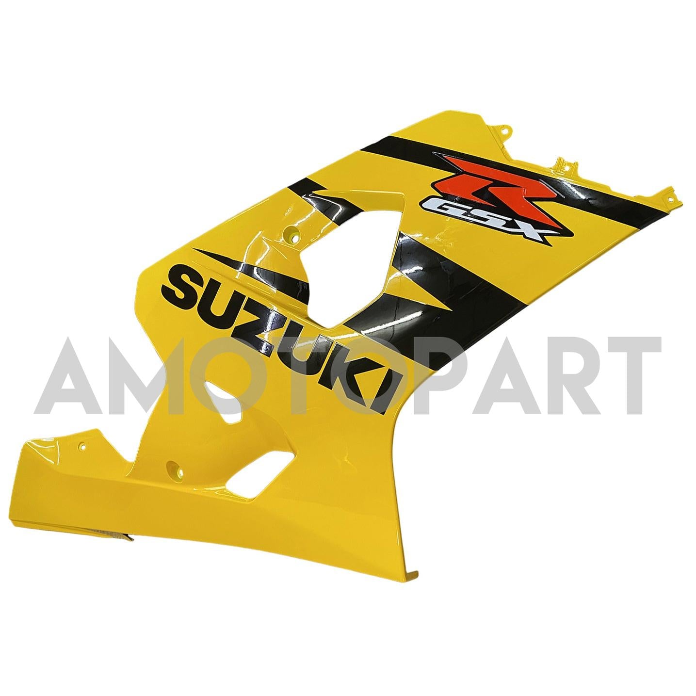 Amotopart Suzuki 2004-2005 GSXR 600/750 Black Yellow Fairing Kit