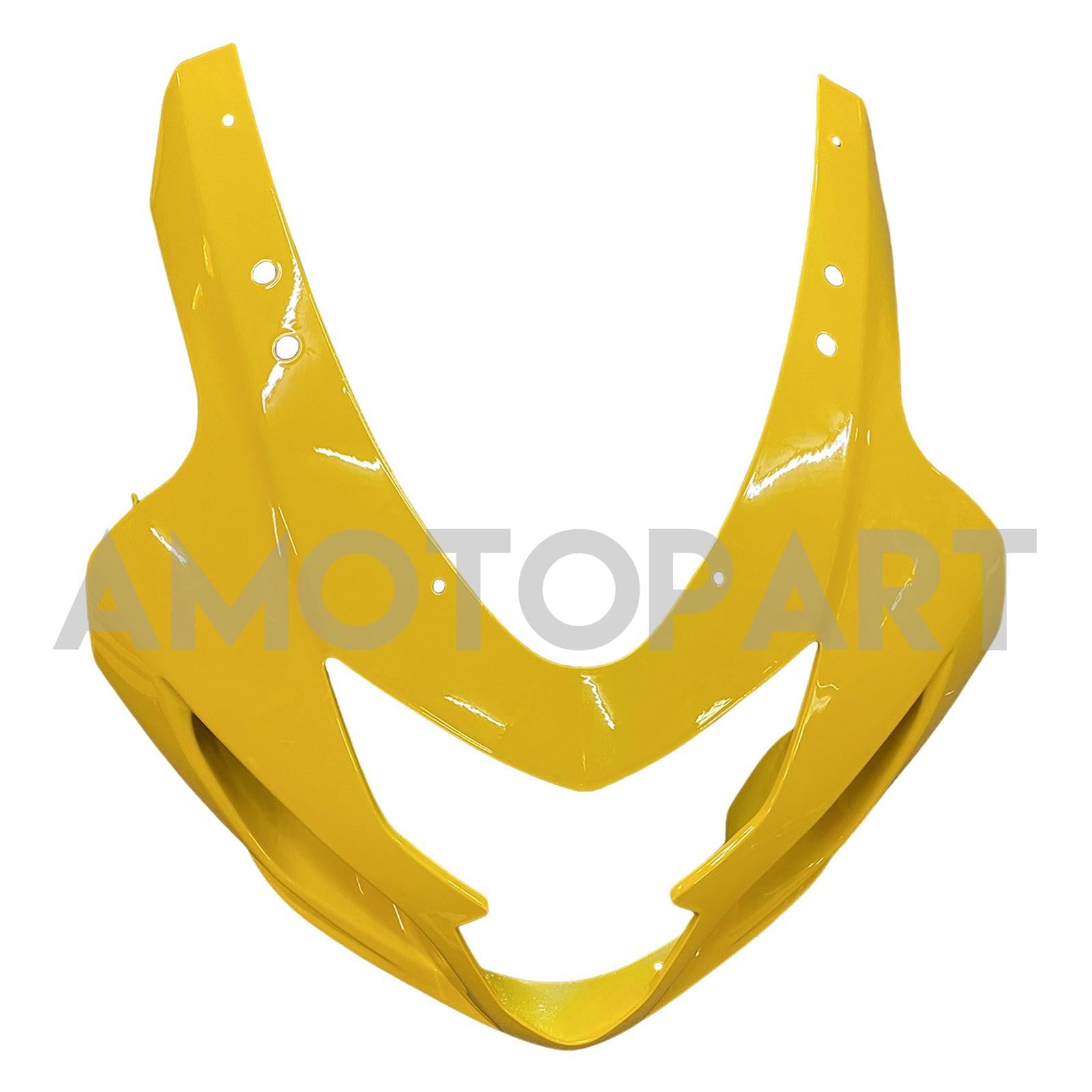 Amotopart Suzuki 2004-2005 GSXR 600/750 Black Yellow Fairing Kit