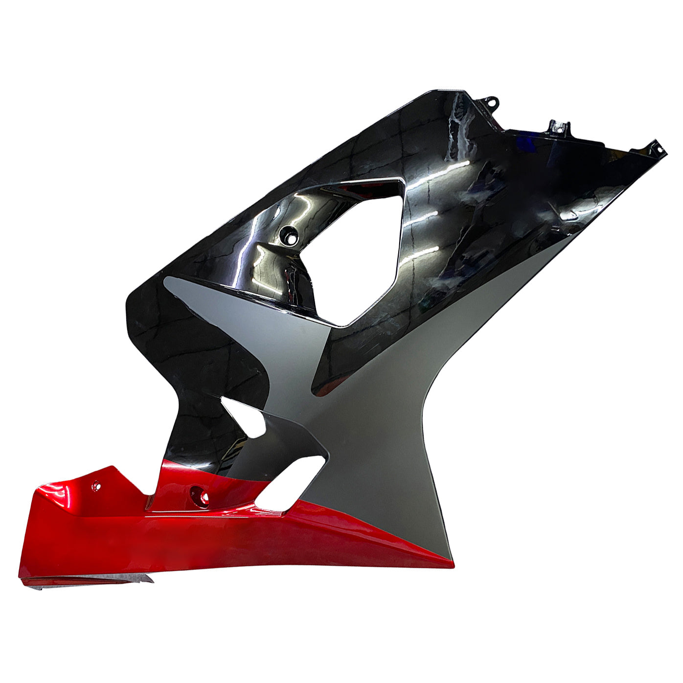 Amotopart Suzuki 2004-2005 GSXR 600/750 Black with Red Fairing Kit