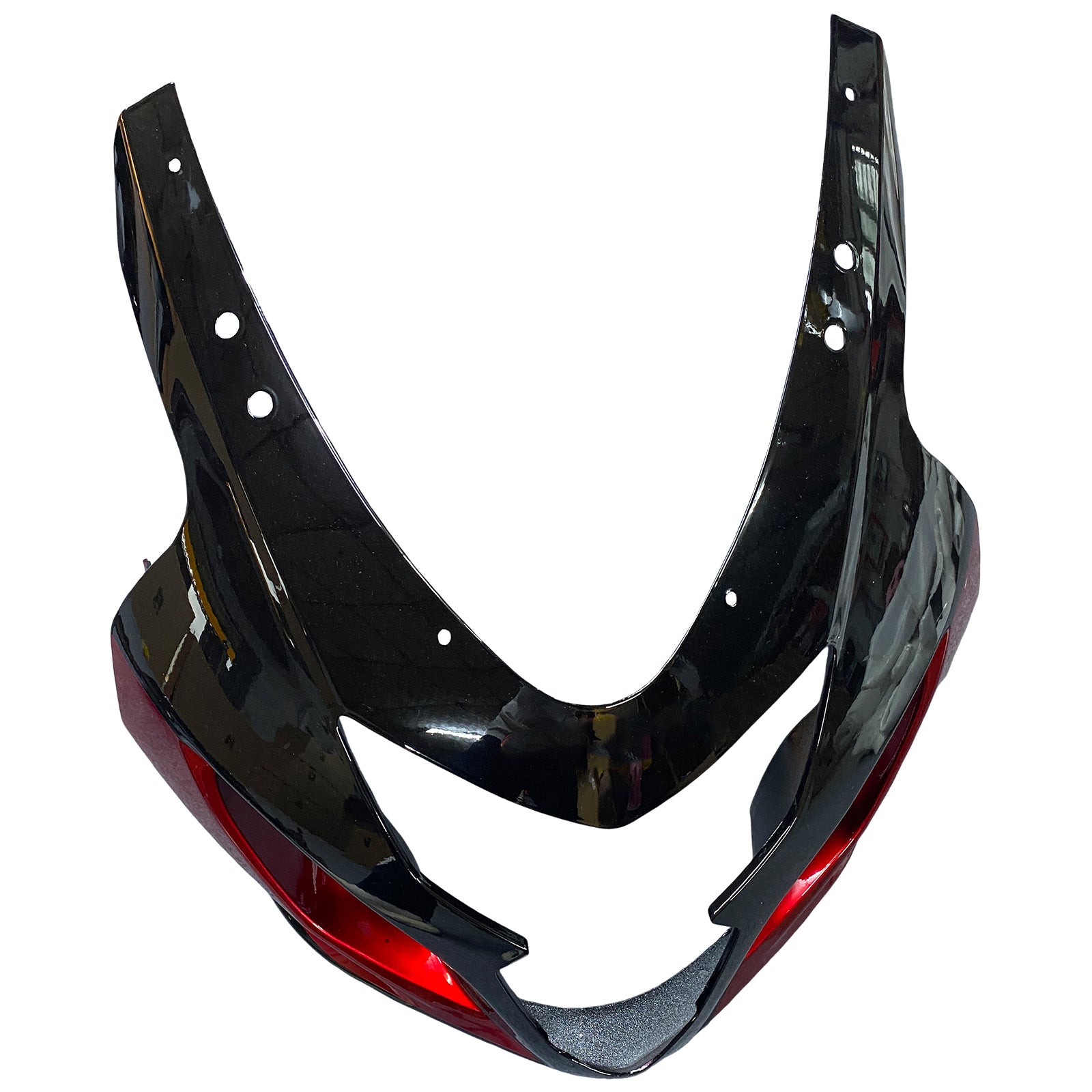 Amotopart Suzuki 2004-2005 GSXR 600/750 Black with Red Fairing Kit