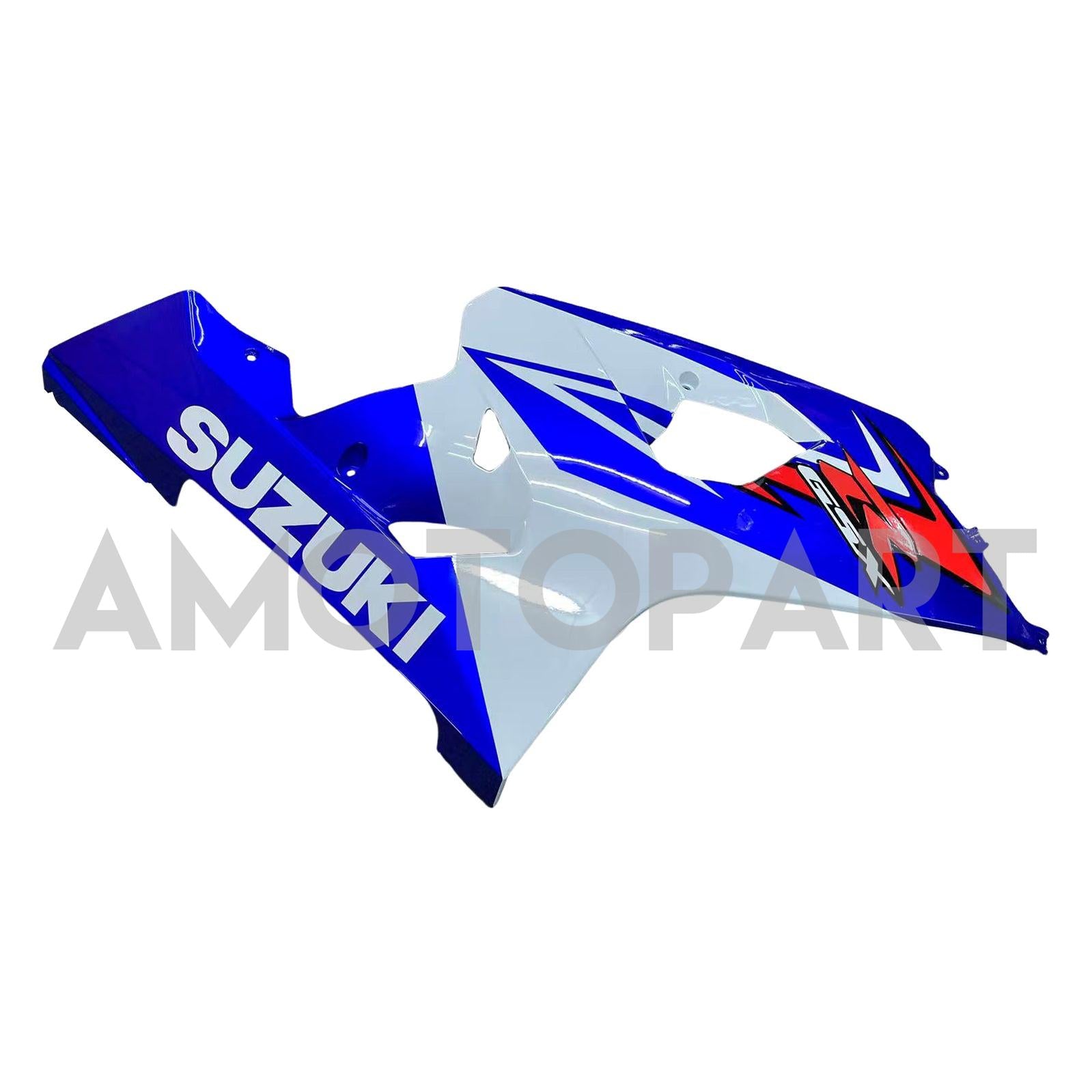 Amotopart Suzuki 2004-2005 GSXR 600/750 Red White Blue Fairing Kit