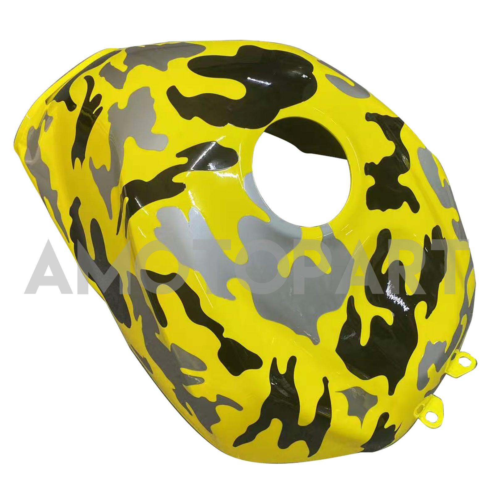 Amotopart 2004–2005 K4 GSXR 600/750 Suzuki Camo Gelb&Graues Verkleidungsset