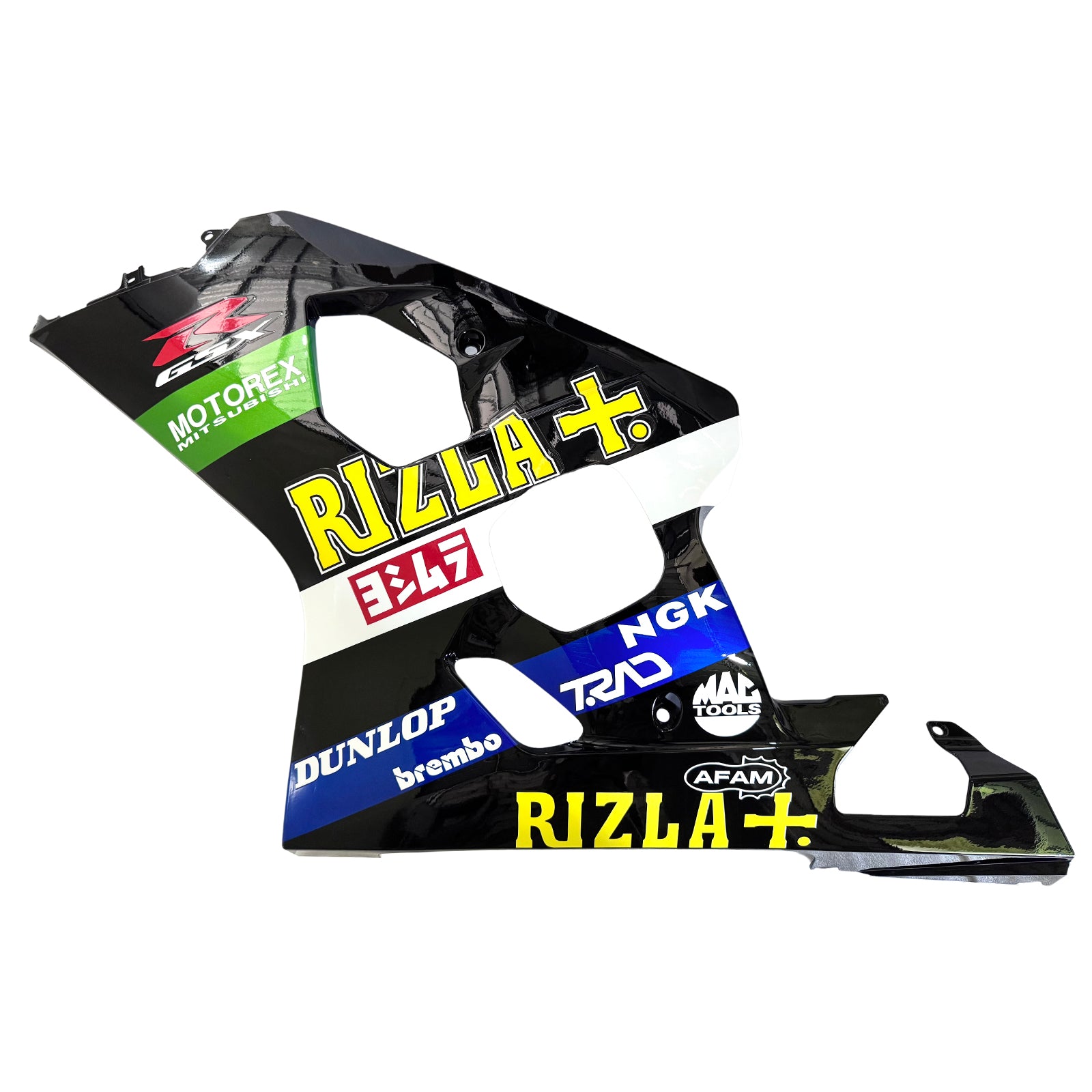 Amotopart 2004-2005 K4 GSXR 600/750 Suzuki Black Fairing Kit