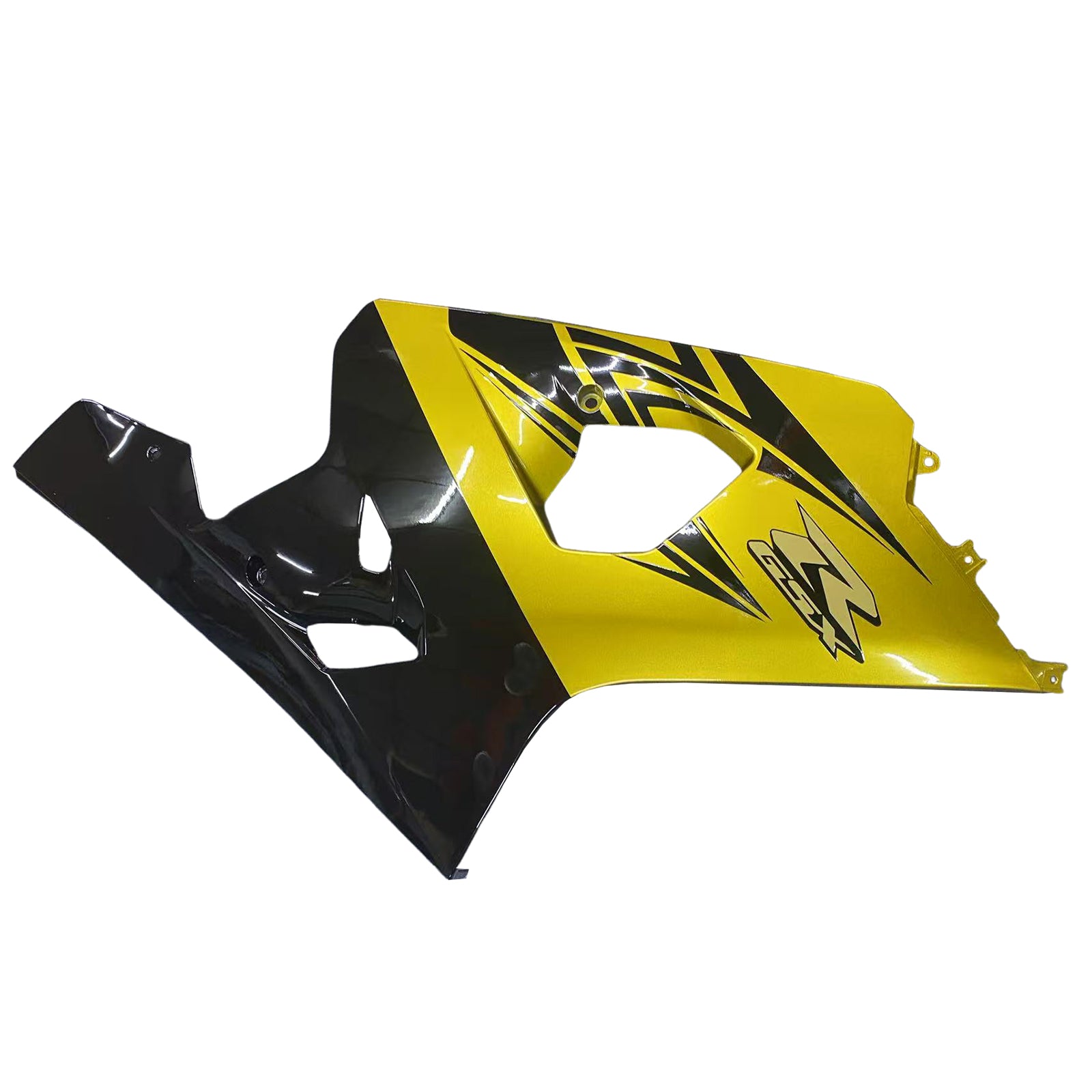 Amotopart 2004–2005 K4 GSXR 600/750 Suzuki Gold&Schwarzes Verkleidungsset