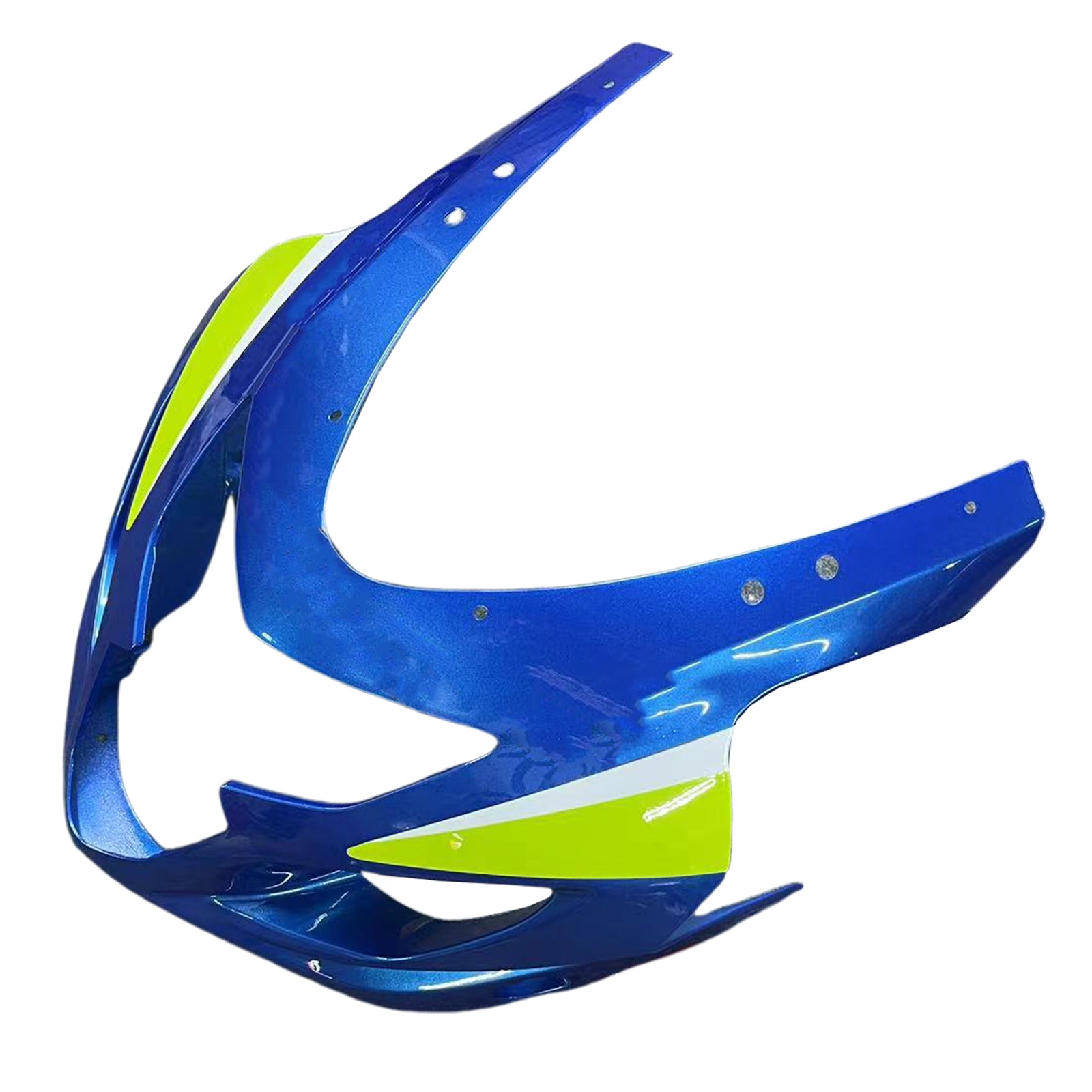 Amotopart 2004-2005 K4 GSXR 600/750 Suzuki Blue&Neon Yellow Accents Fairing Kit