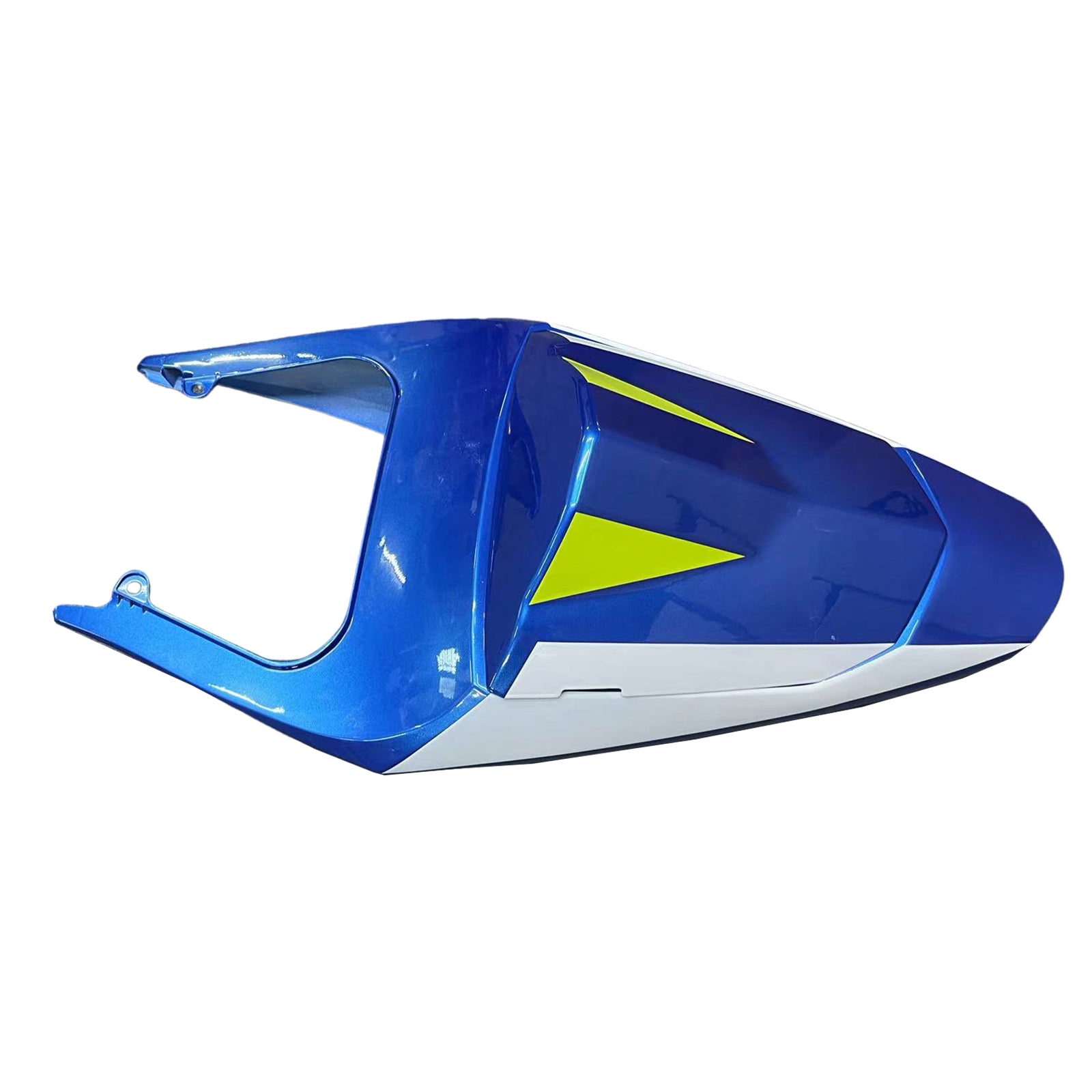 Amotopart 2004-2005 K4 GSXR 600/750 Suzuki Blue&Neon Yellow Accents Fairing Kit