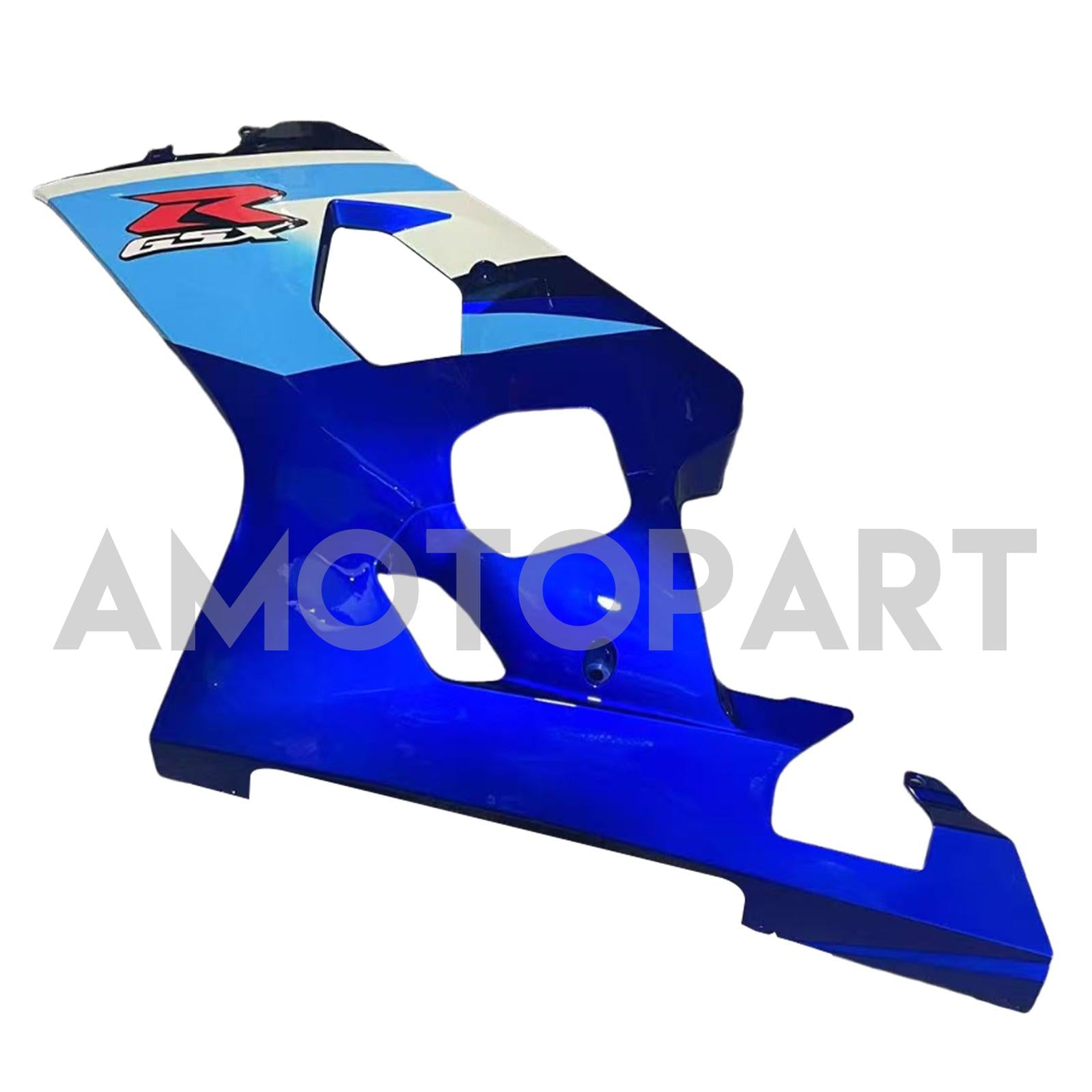 Amotopart 2004-2005 K4 GSXR 600/750 Suzuki Gradient Blue Fairing Kit