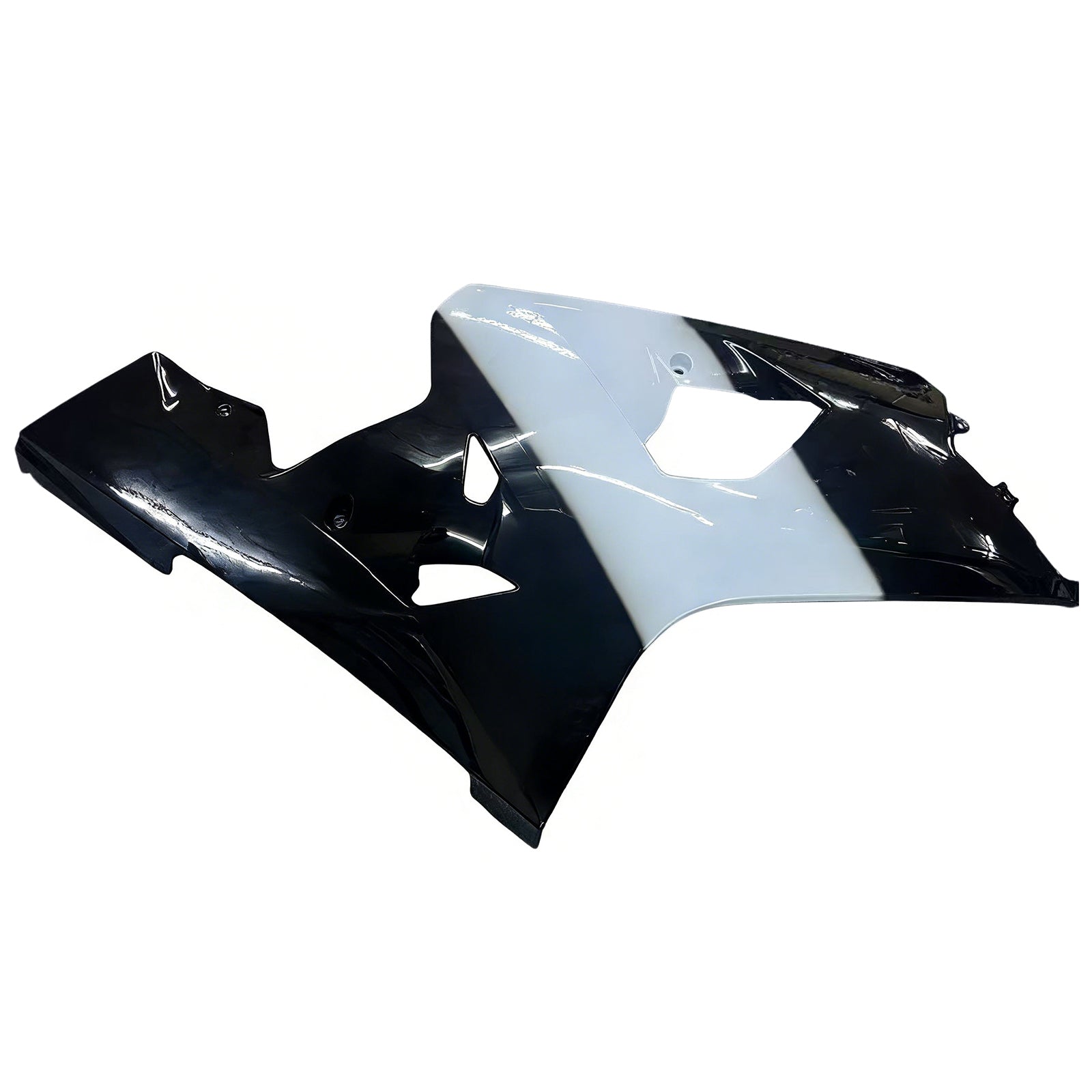 Amotopart 2004-2005 K4 GSXR 600/750 Kit de carenagem Suzuki White & Black Styl3