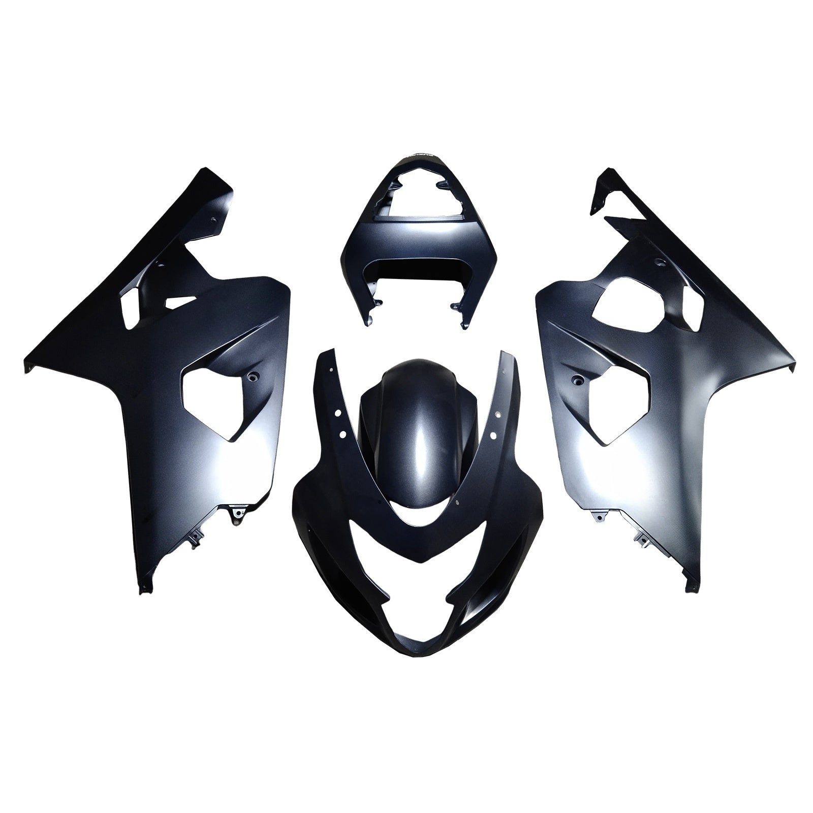 Amotopart 2004-2005 K4 GSXR 600/750 Suzuki Matte Grey Fairing Kit