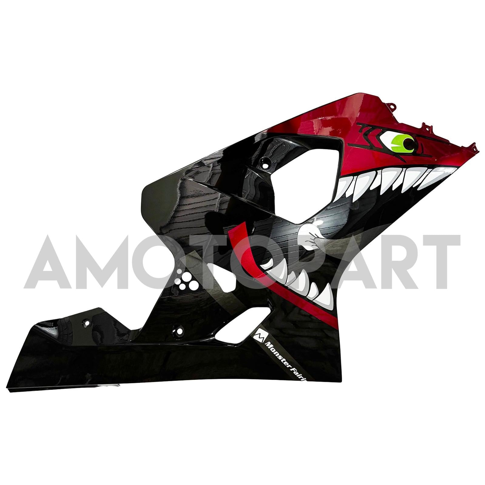 Amotopart 2004-2005 Suzuki GSXR 600/750 Red Black Fairing Kit