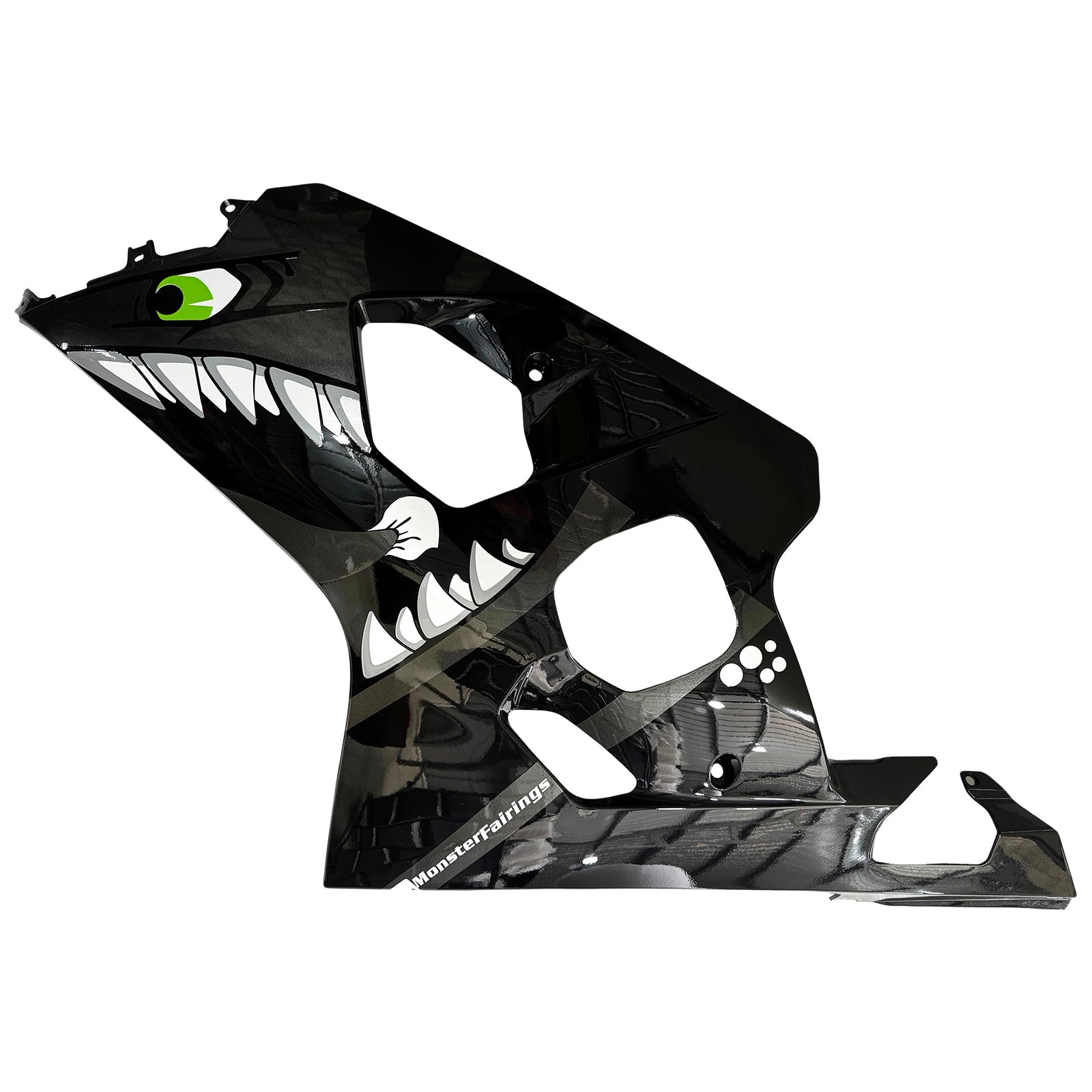 Amotopart 2004-2005 Suzuki GSXR 600/750 Kit de carénage noir rouge