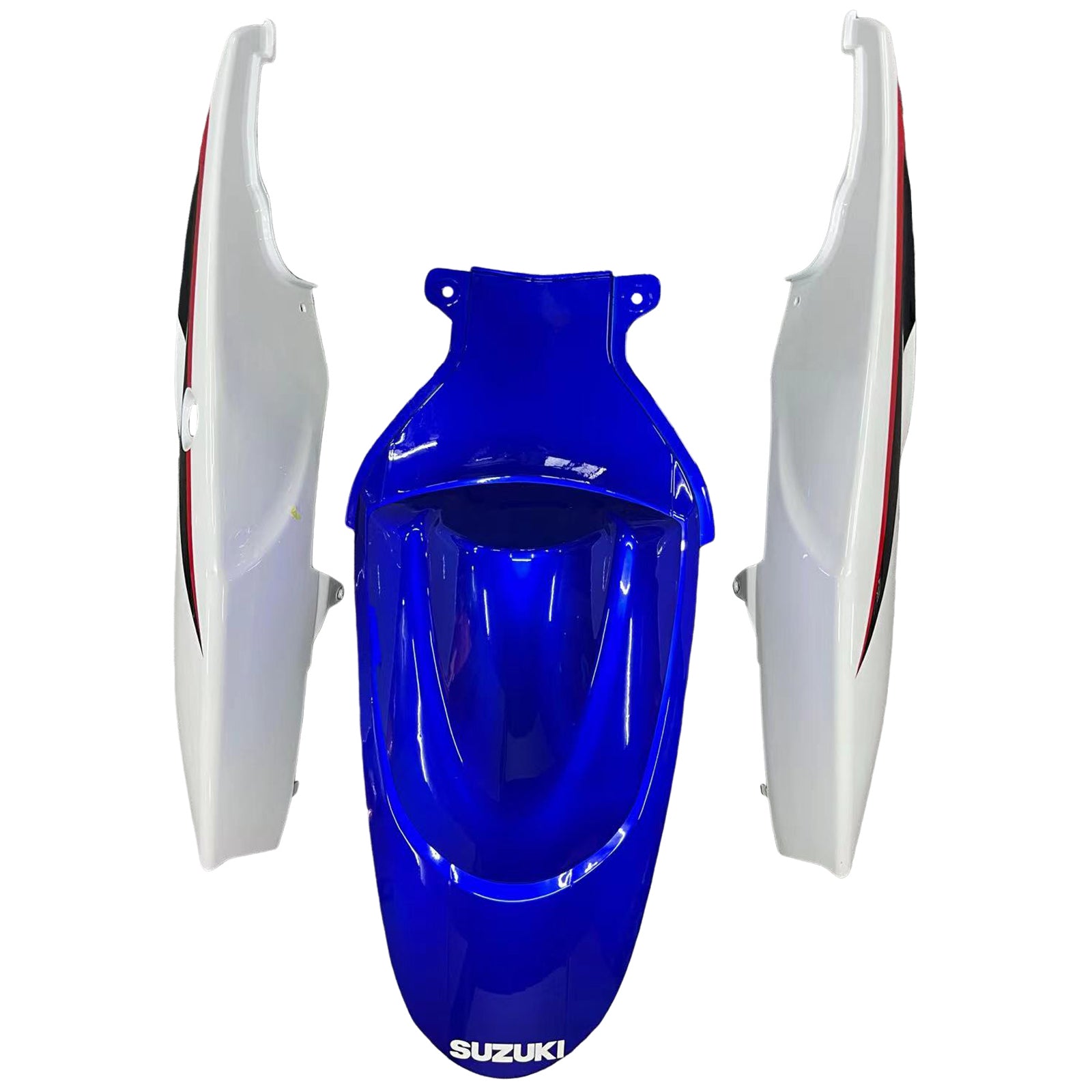 Amotopart 2006-2007 GSXR 600750 Suzuki Fairing Blue & White Kit
