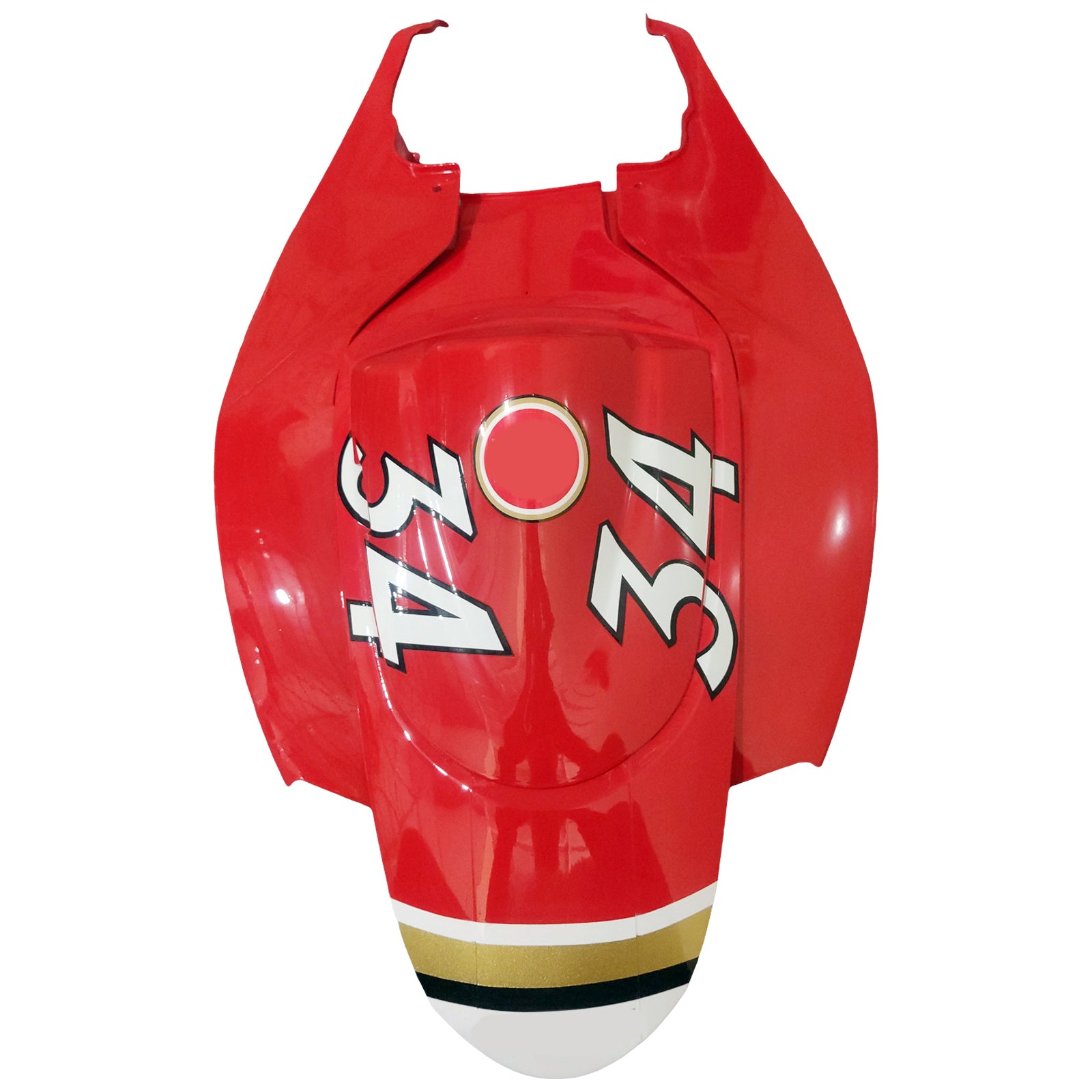 Amotopart 2006-2007 Suzuki GSXR 600/750 White Red Fairing Kit