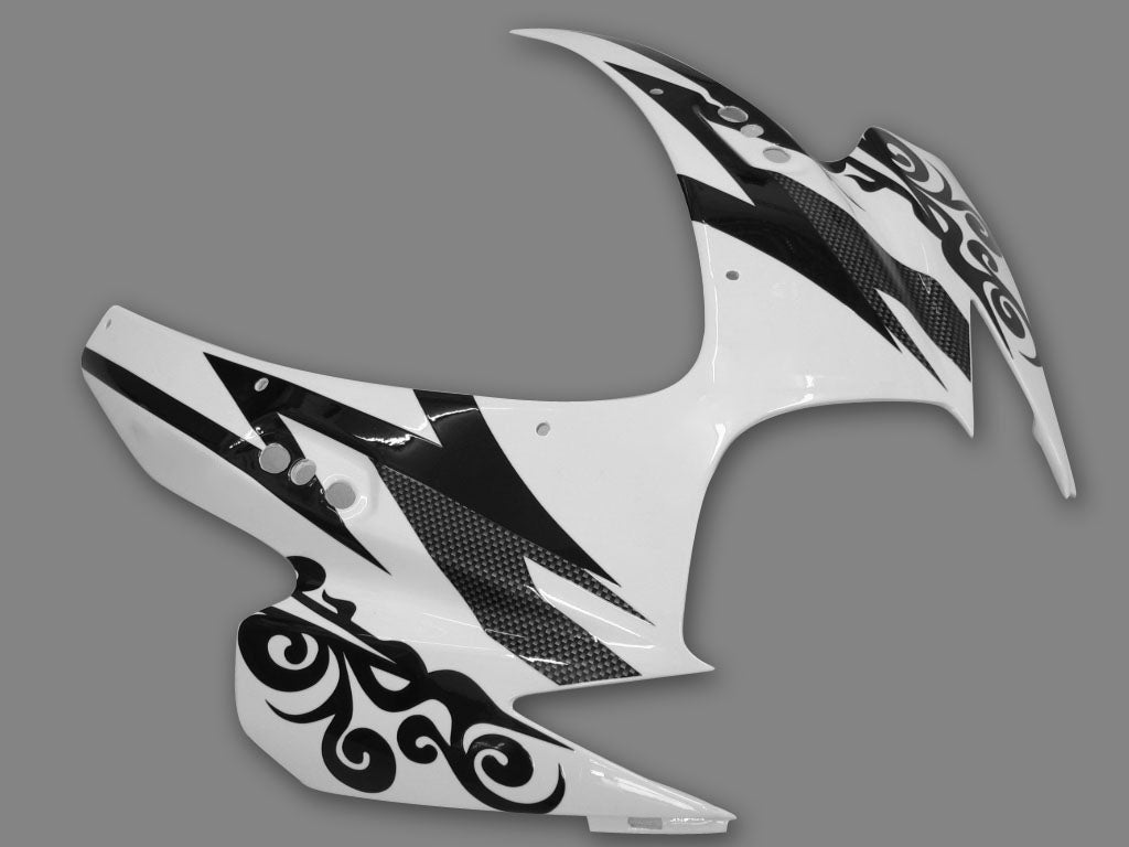 Amotopart 2006-2007 GSXR600750 スズキ フェアリング ホワイト キット