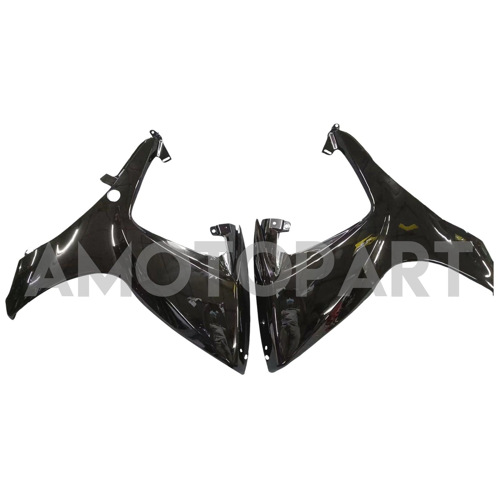 Amotopart 2006-2007 Suzuki GSXR 600/750 Gloss Black Fairing Kit