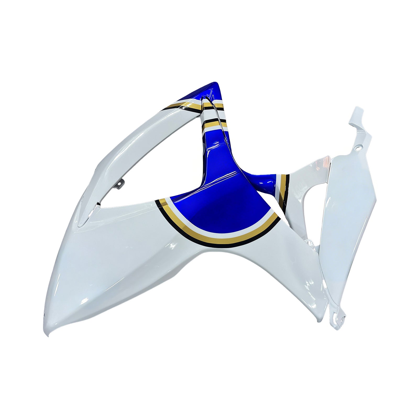Amotopart 2006-2007 K6 GSXR 600/750 Suzuki White with Blue Fairing kit
