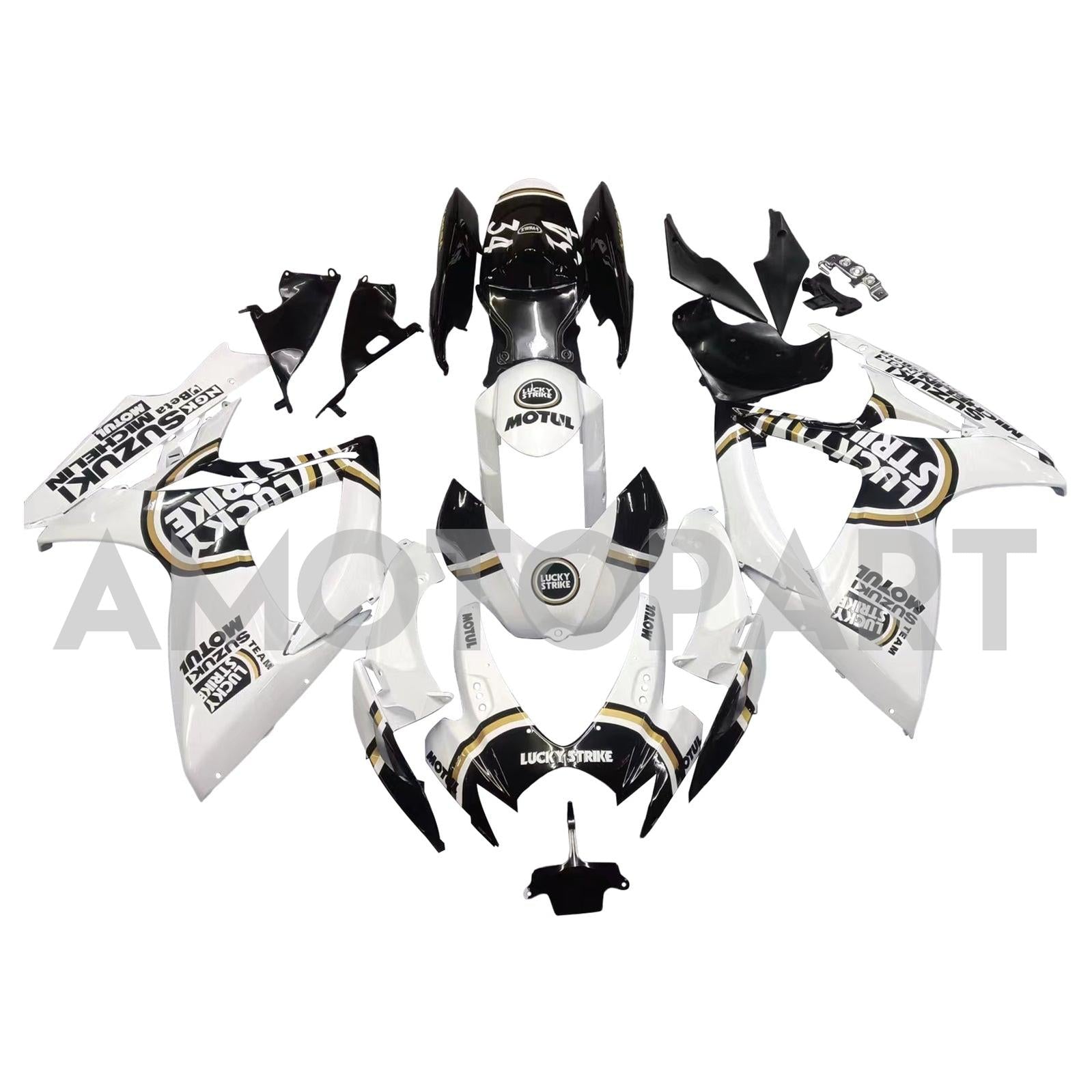 Amotopart 2006-2007 Suzuki GSXR600 750 Collection de kit de carénage