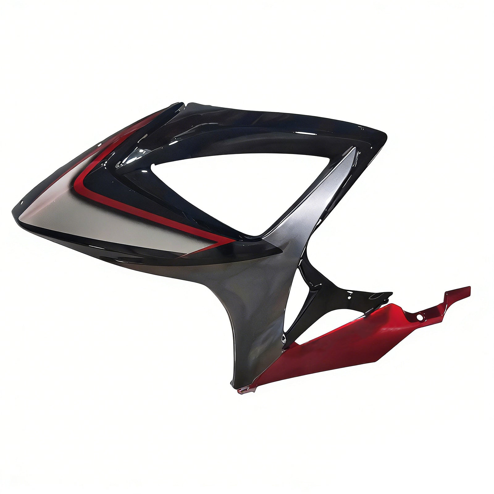 Amotopart 2006–2007 Suzuki GSXR 600/750 Schwarz-Rot-Verkleidungsset